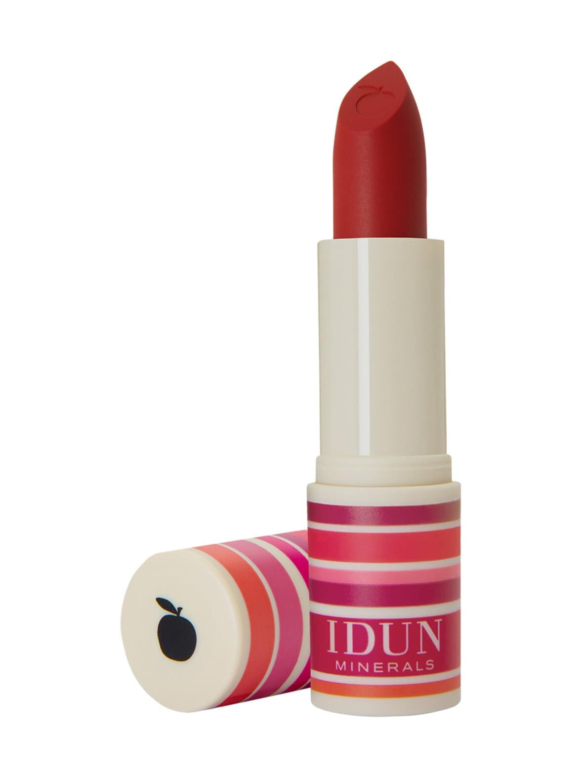 Jordgubb lipstick -mattahuulipuna – Idun Minerals