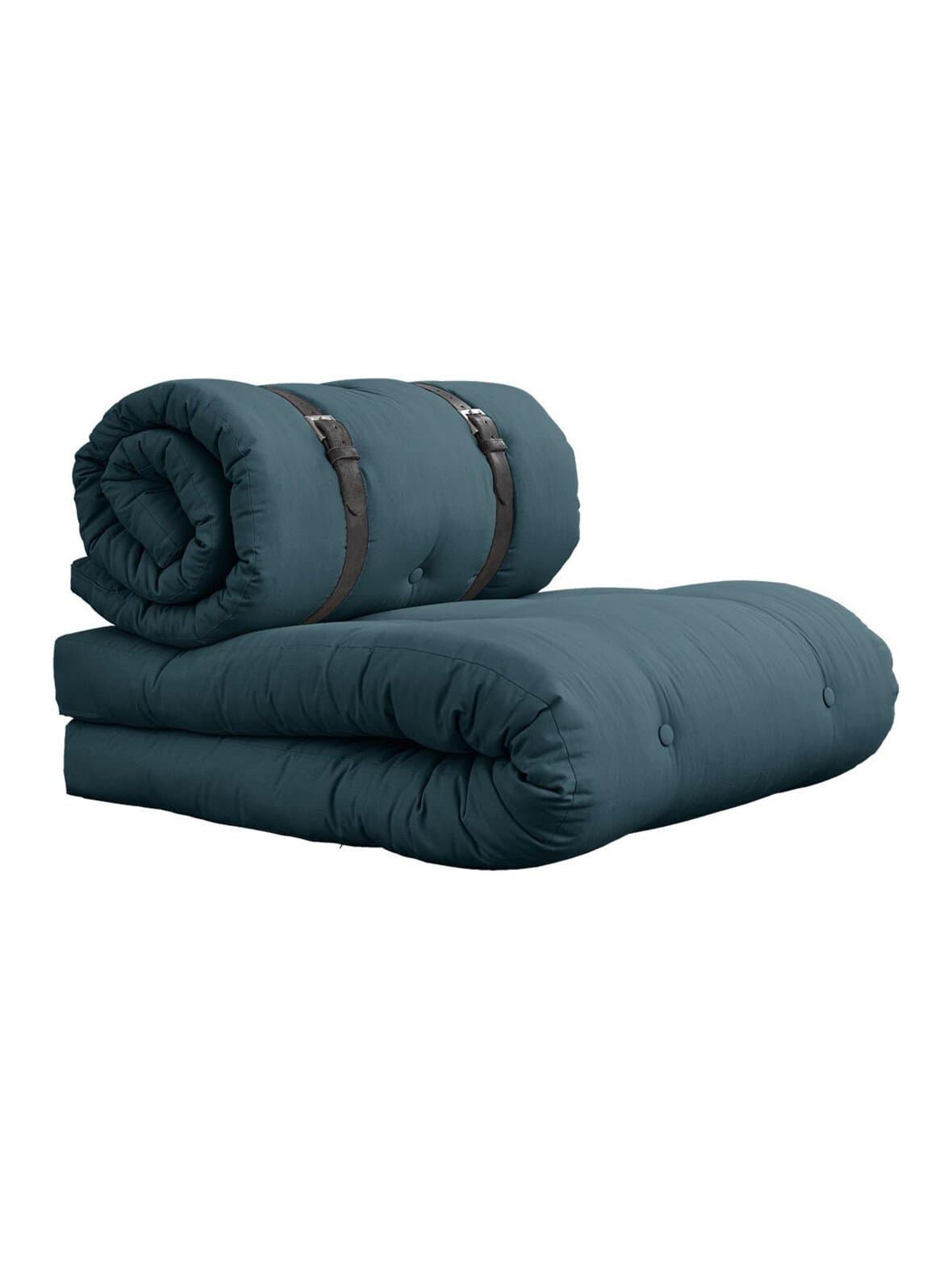 Buckle-up-futontuoli petrol blue – Karup