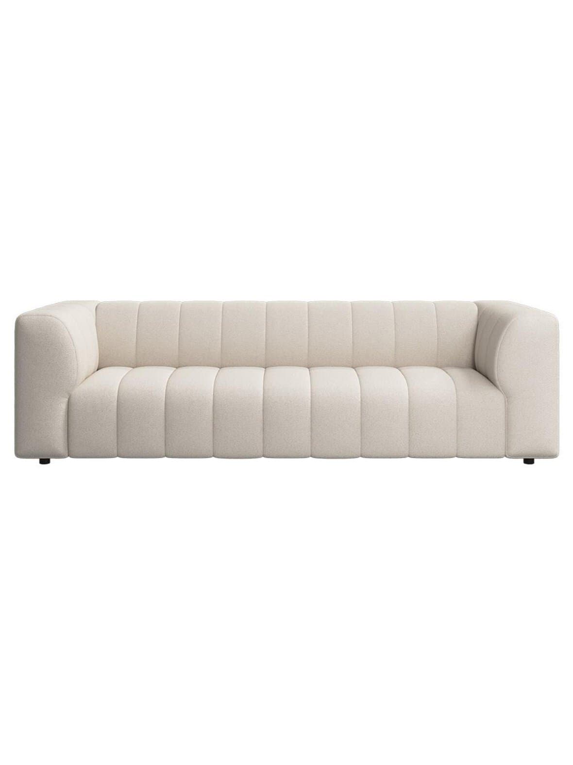 Bellagio-sohva lazio-kangas 3090 valkoinen l 244 cm – BoConcept