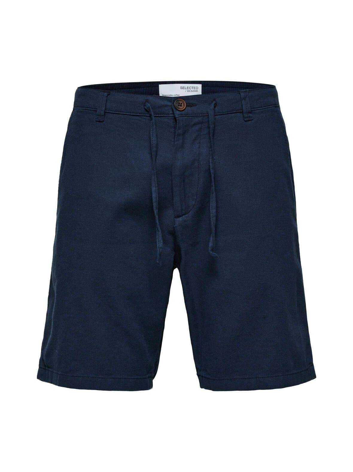 Slhcomfort brody - puuvilla-pellavashortsit – SELECTED