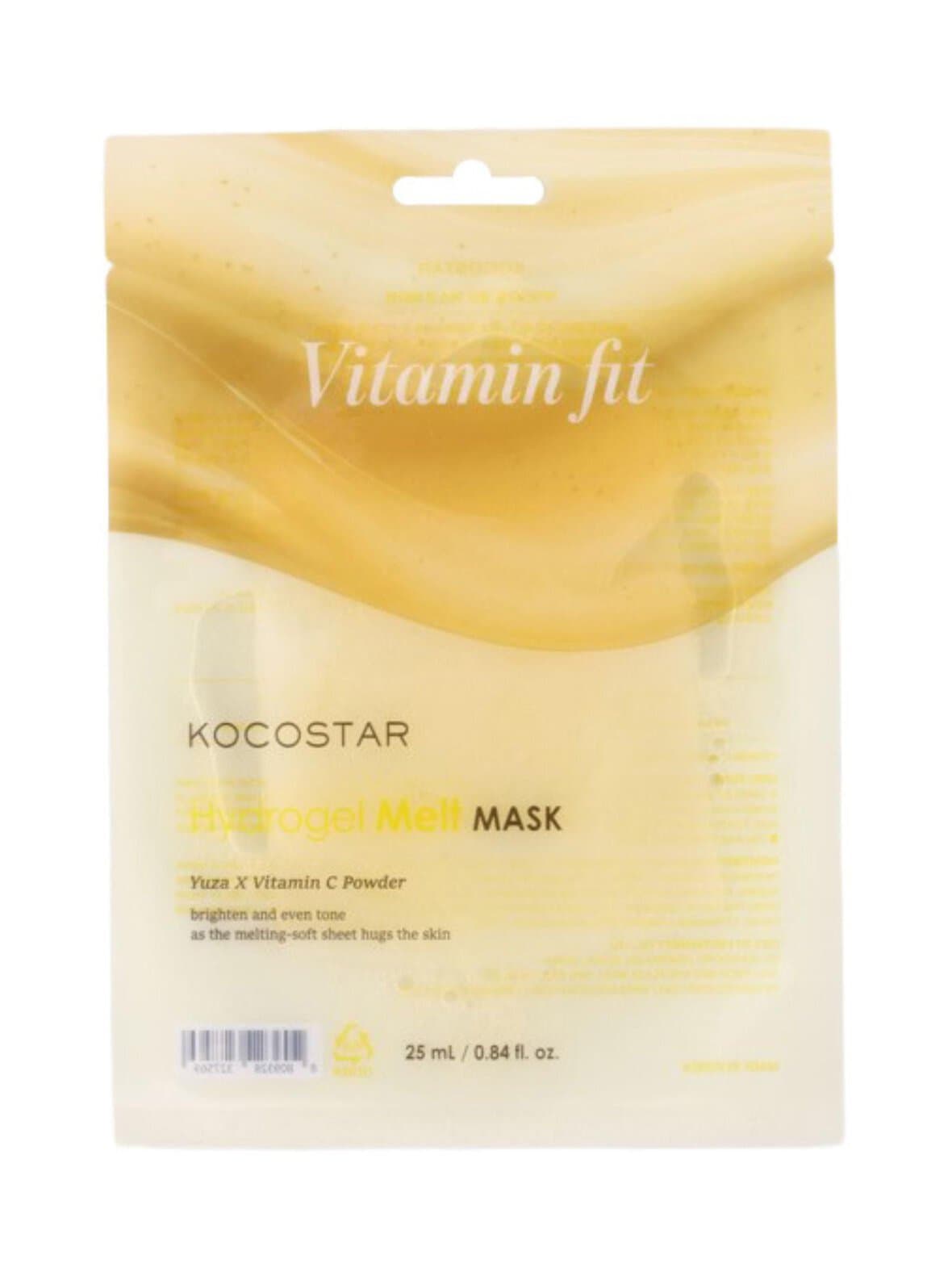 Vitamin fit hydrogel melt mask -kangasnaamio – KOCOSTAR