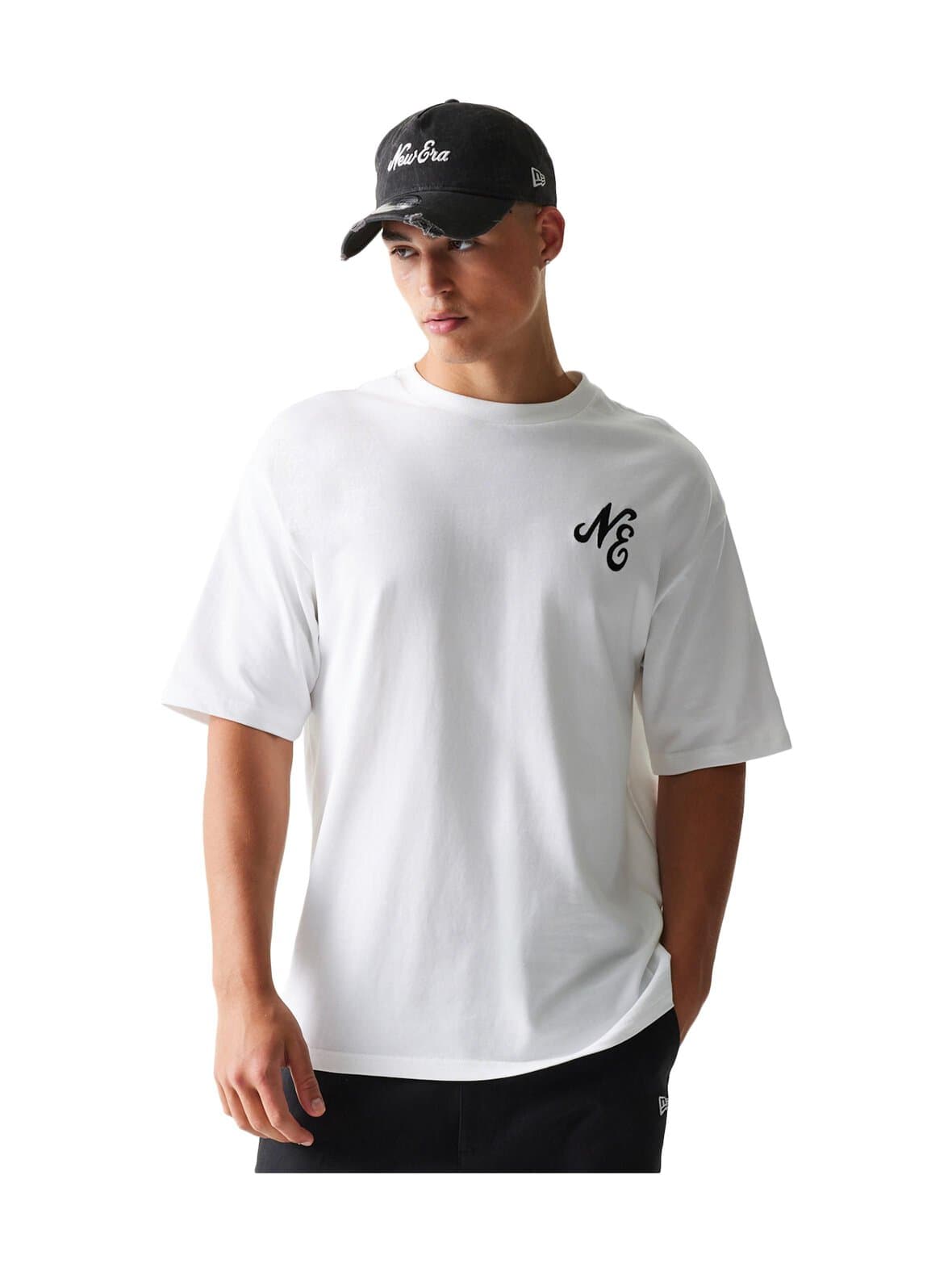 Ne floral graphic t-paita – New Era