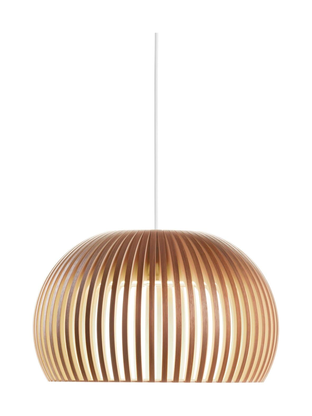 Atto 5000 pendant walnut -kattovalaisin – Secto Design