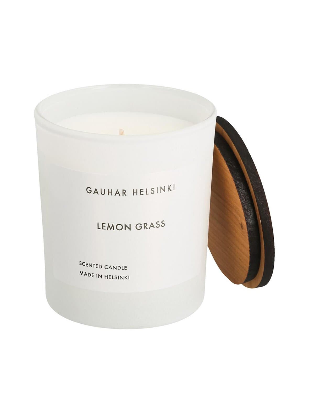 Lemon grass -tuoksukynttilä – Gauhar Helsinki