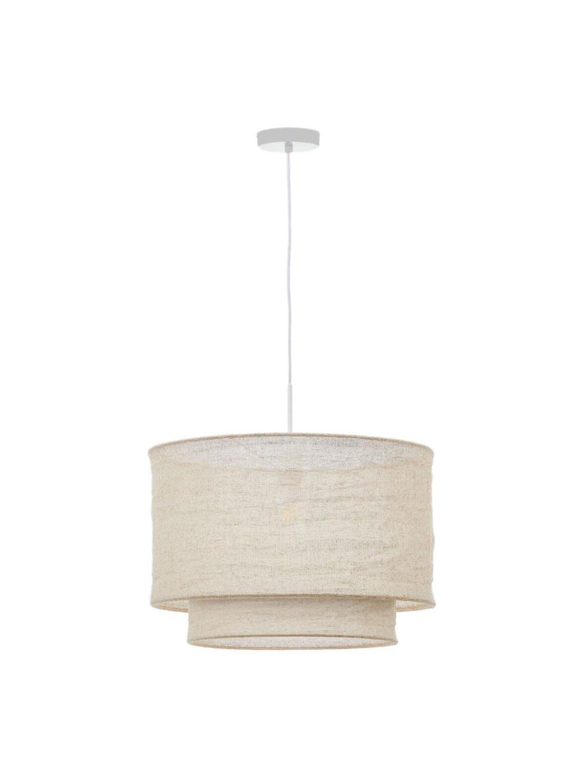 Mariela-varjostin beige pellava ⌀ 40 cm – Kave Home