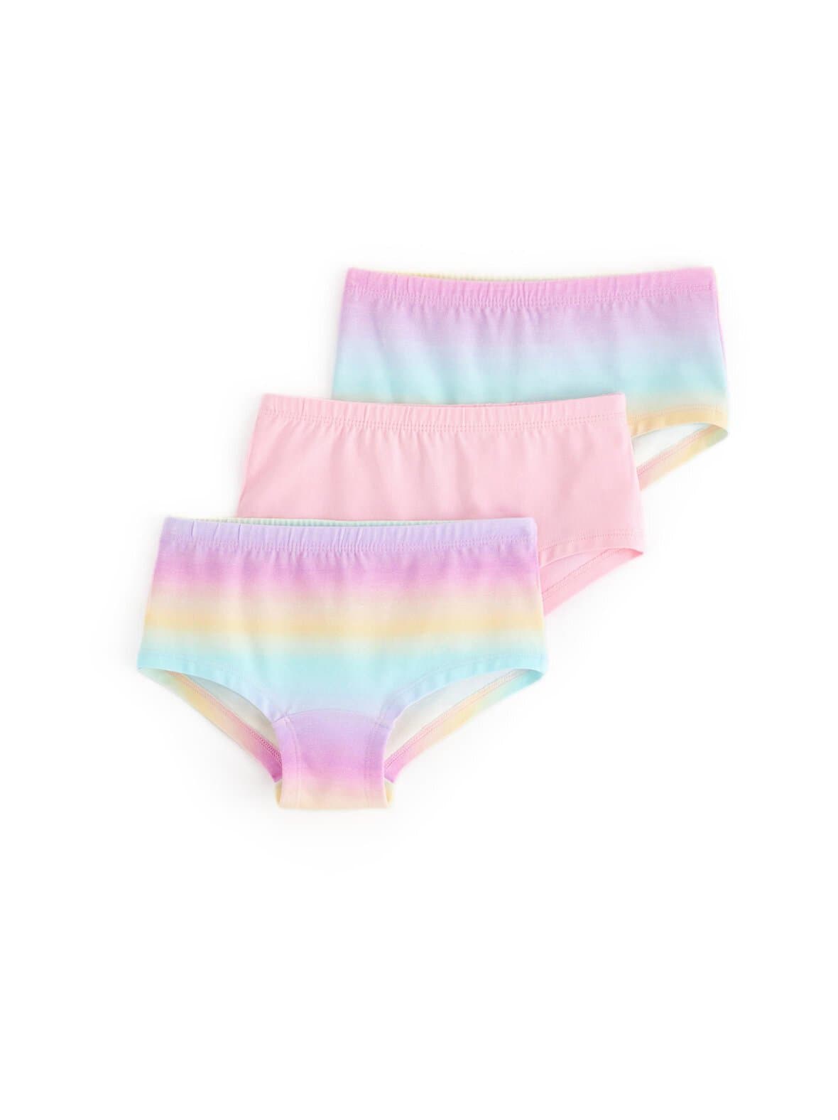 Hipster rainbow -alushousut 3-pack – Lindex