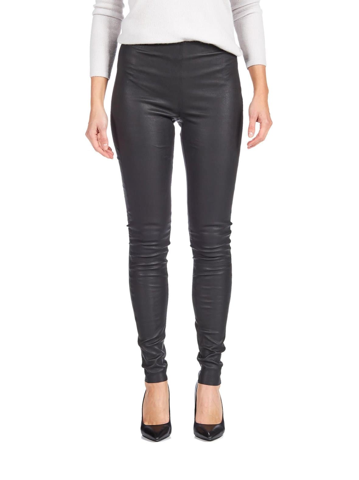 Sfsylvia-nahkaleggingsit – SELECTED