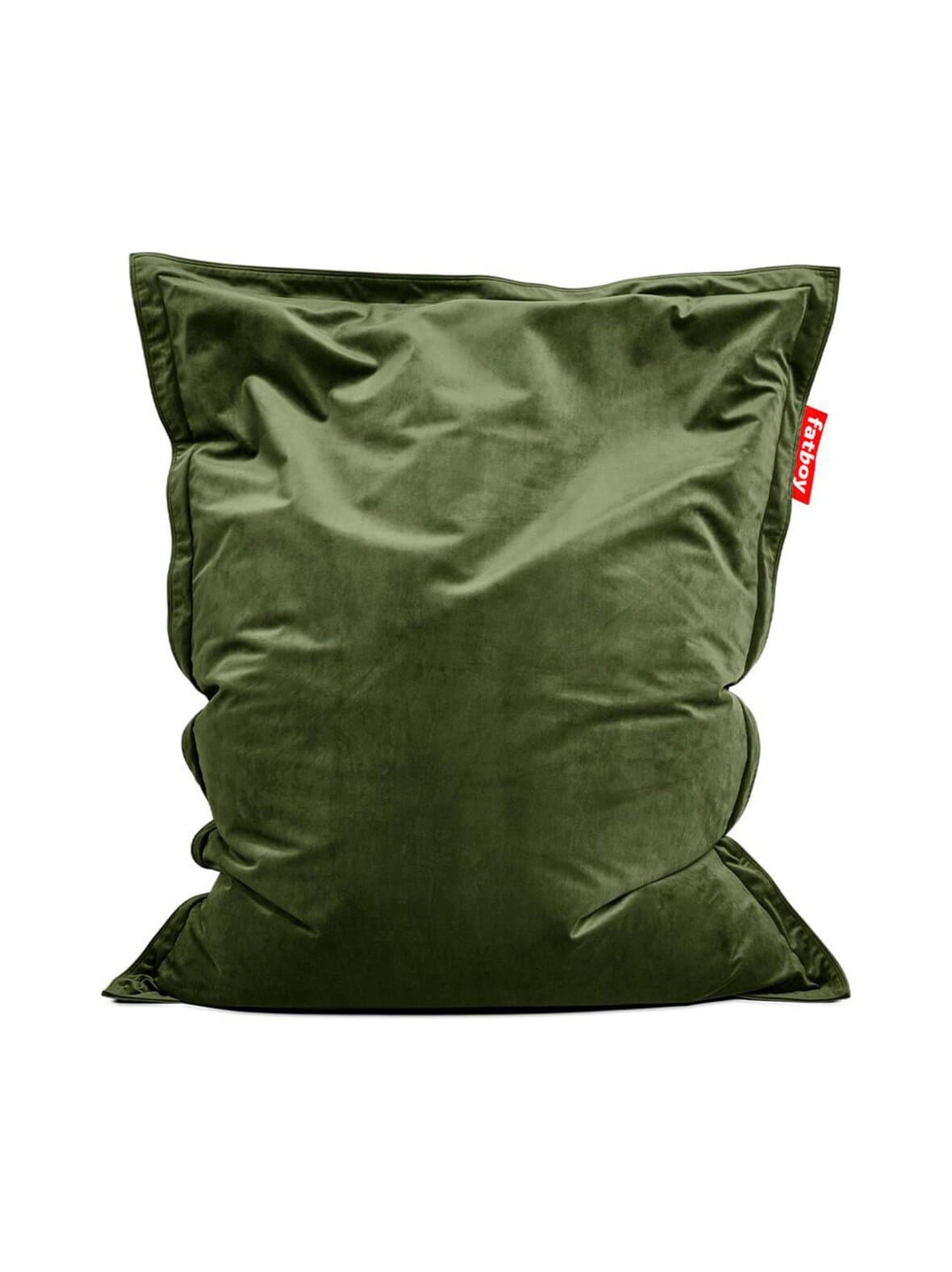 Original slim velvet -säkkituoli deep green – Fatboy