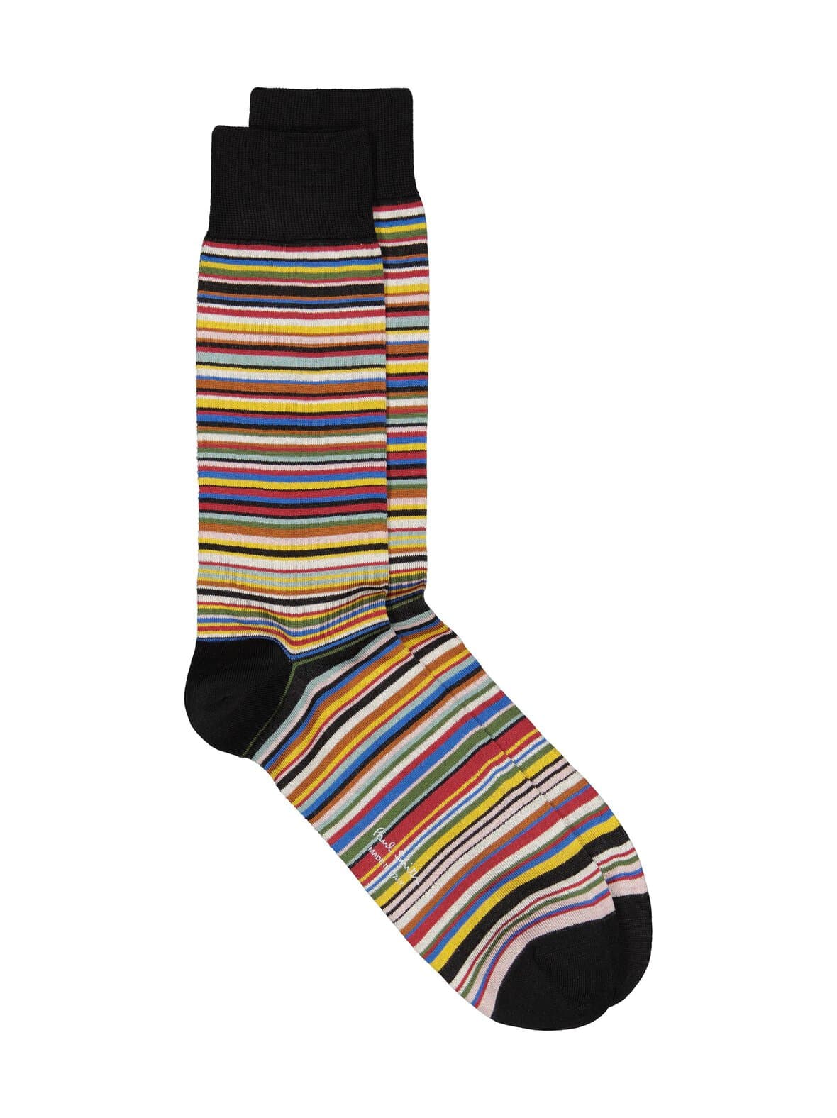 Signature stripe -silkkisekoitesukat – Paul Smith