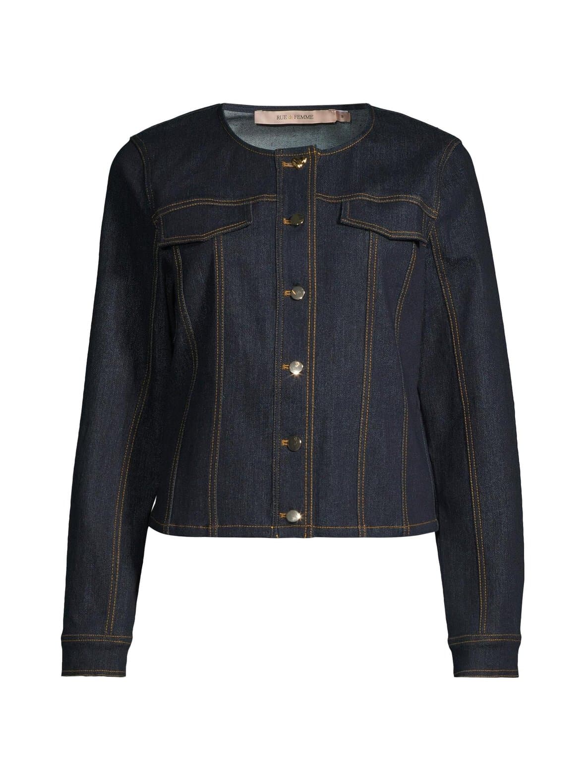 Solenne denim -takki – RUE de FEMME