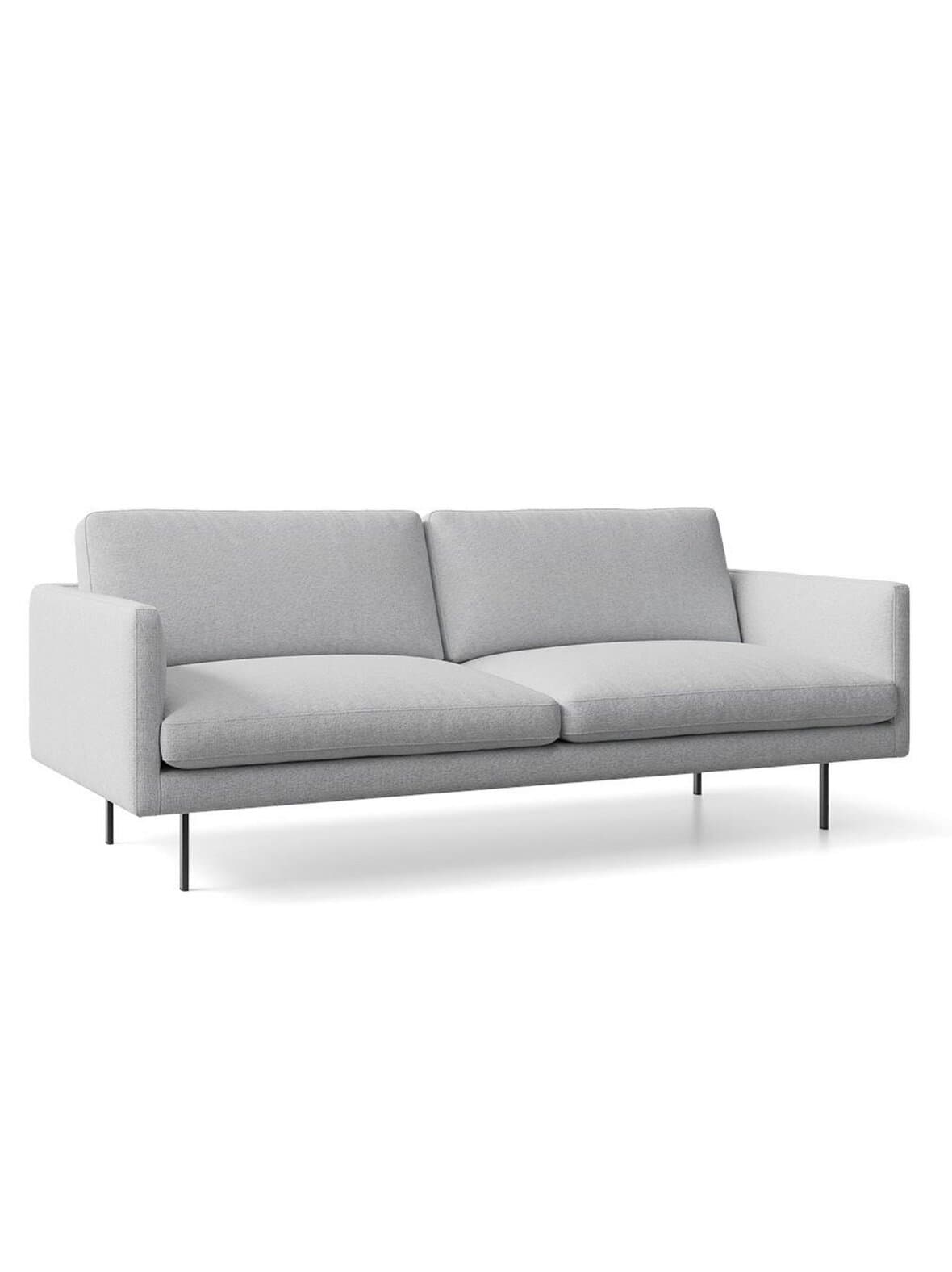 Basel-sohva verso-kangas 040 harmaa l 200 cm – Adea