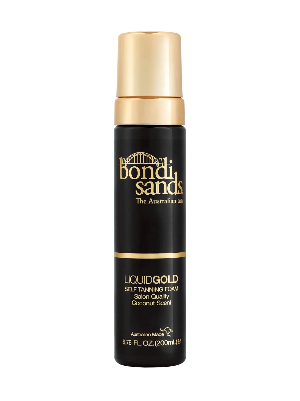 Liquid gold self tanning foam - itseruskettava vaahto 200 ml – Bondi Sands