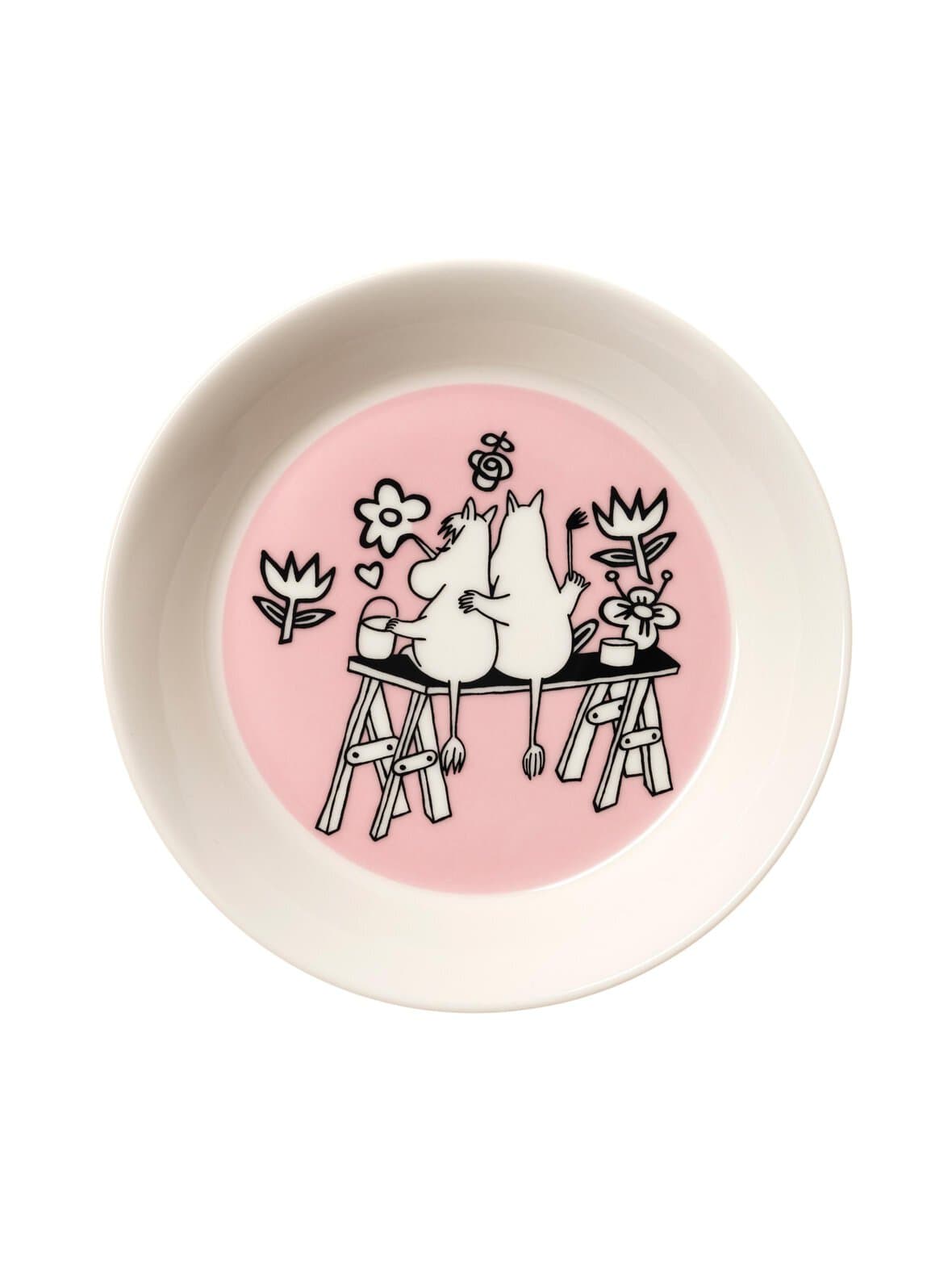 Muumi rakkaus -lautanen 15 cm – Moomin Arabia