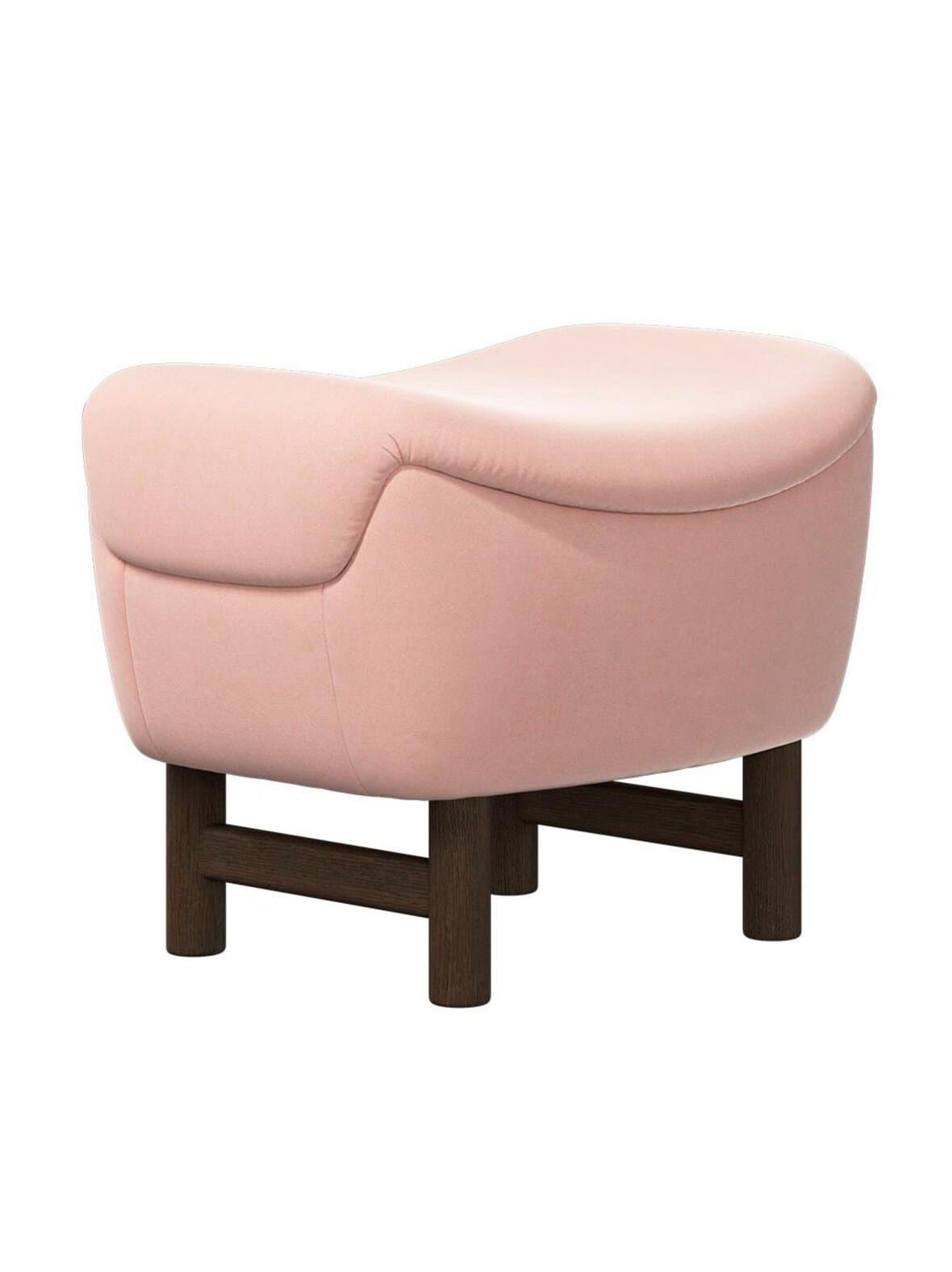 Catskills-rahi bologna-kangas 3262 vaaleanpunainen / tumma tammi 59 x 46 cm – BoConcept