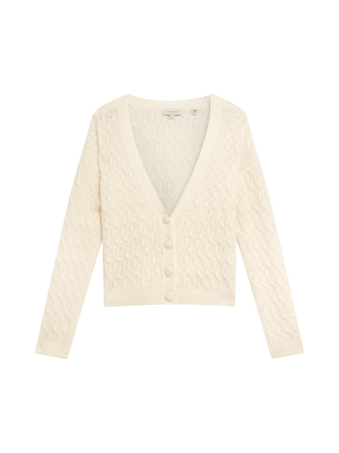 Kylana v-neck -palmikkoneuletakki – Ted Baker