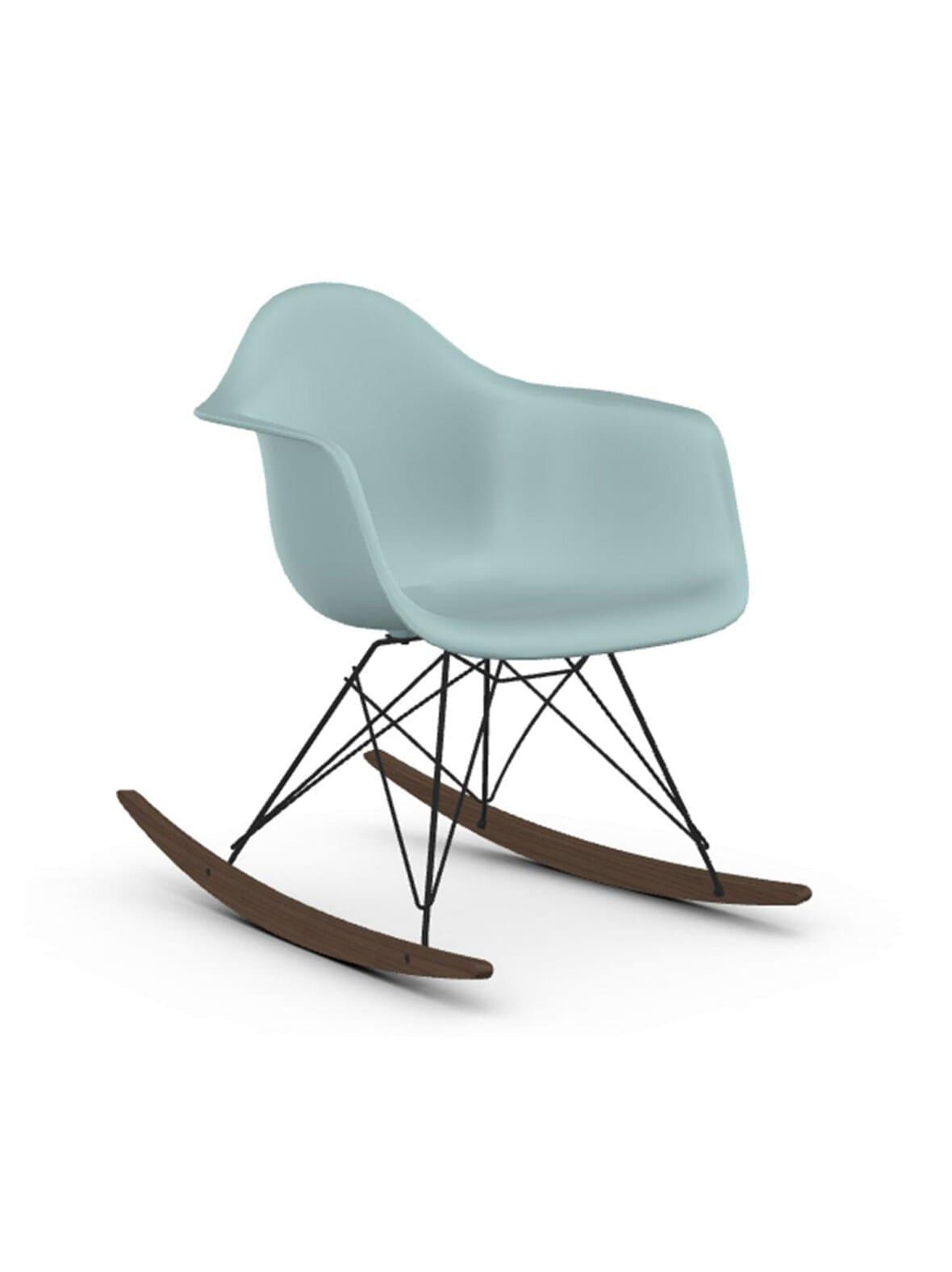 Eames rar re -keinutuoli ice grey/musta/tumma vaahtera – Vitra