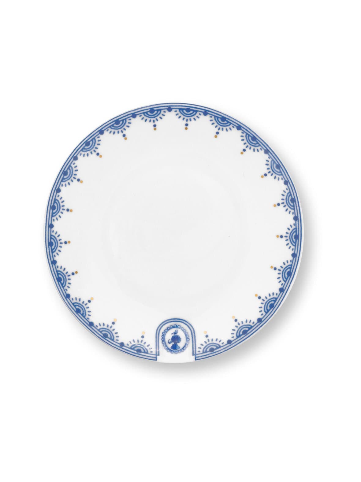 The blue bird white- leipä ja salaattilautanen 12 cm – PIP HOME