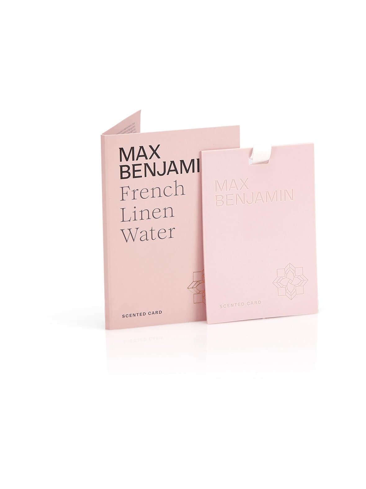 French linen water -tuoksukortti – Max Benjamin