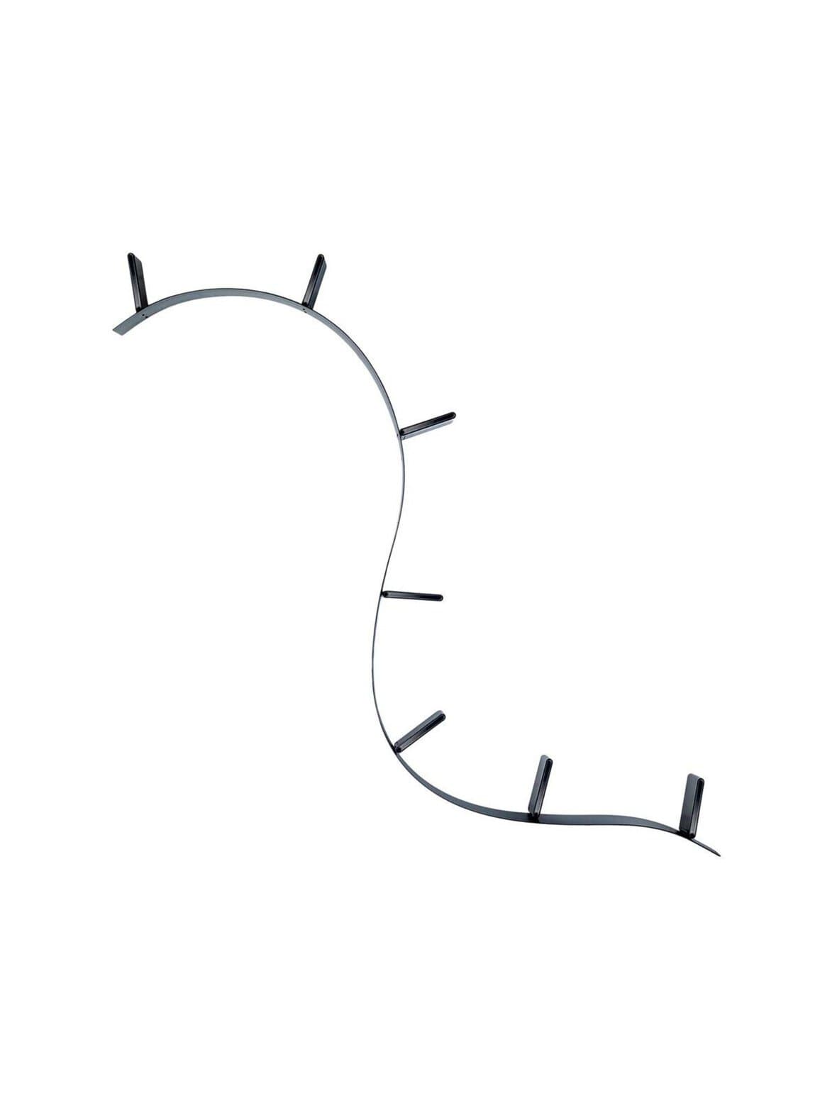 Bookworm-kirjahylly musta 7-osainen – Kartell