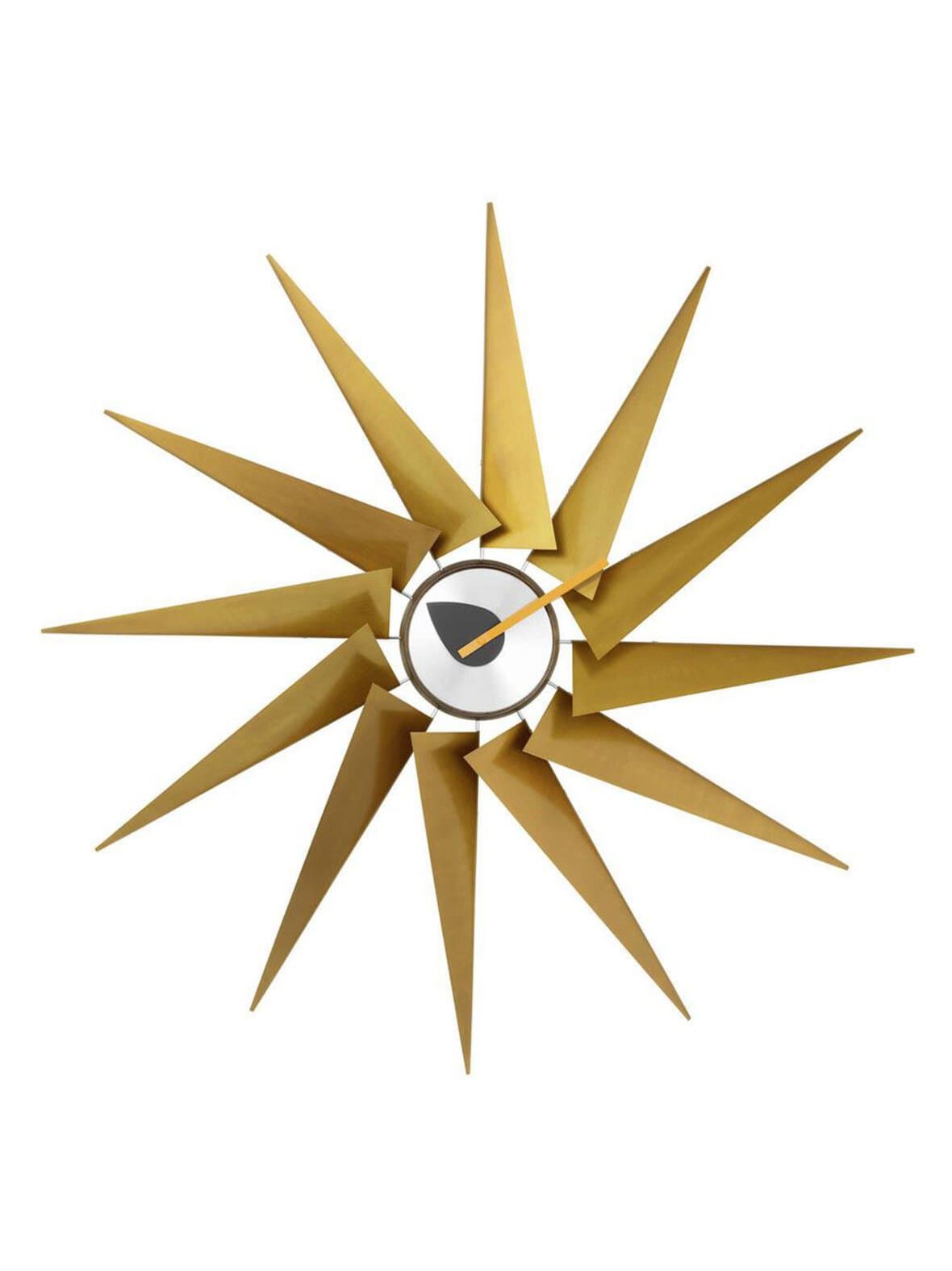 Turbine-seinäkello messinki/alumiini ø 77 cm – Vitra