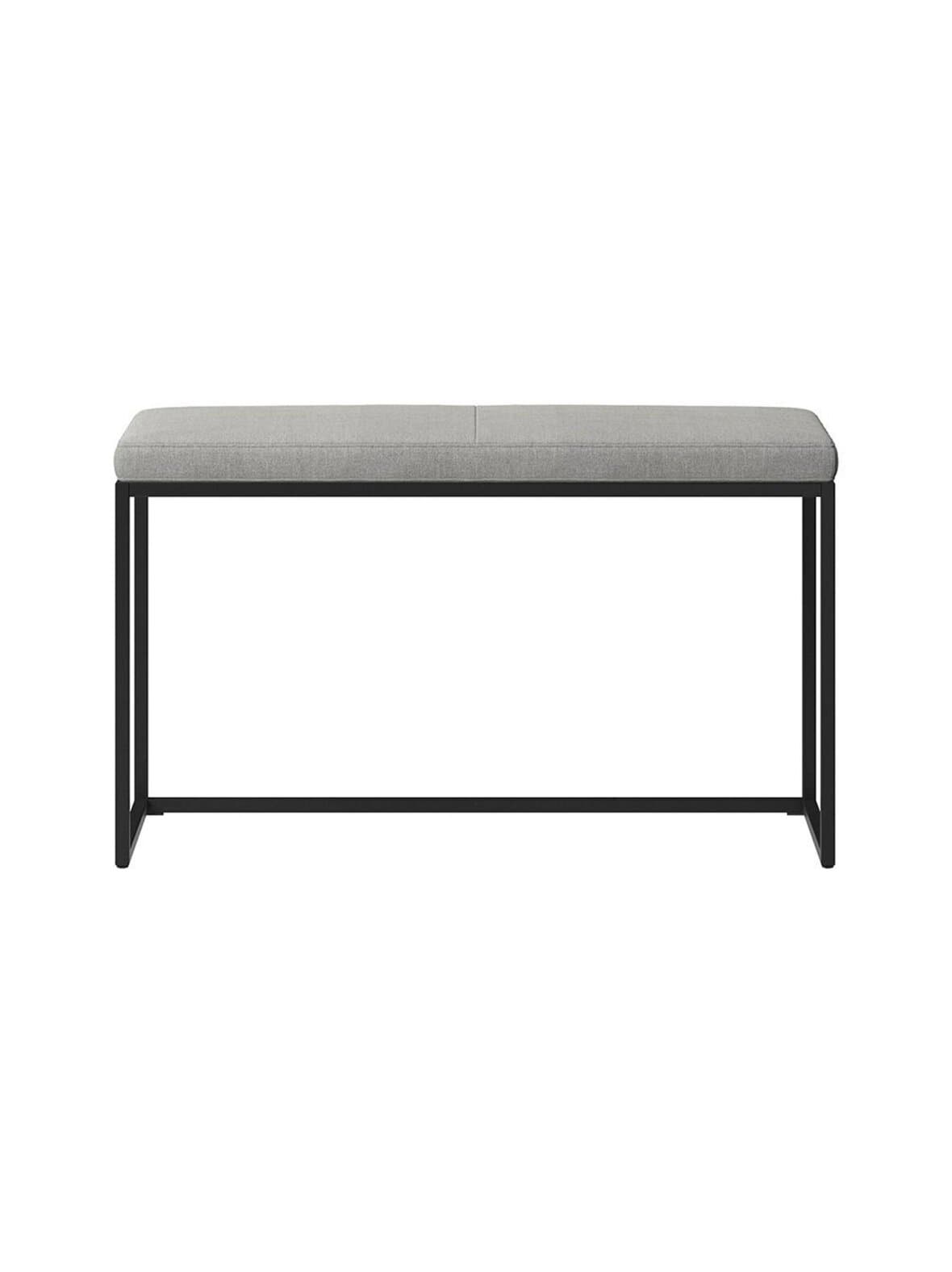 London-penkki tomelilla-kangas 3142 harmaa / musta l 80 cm – BoConcept