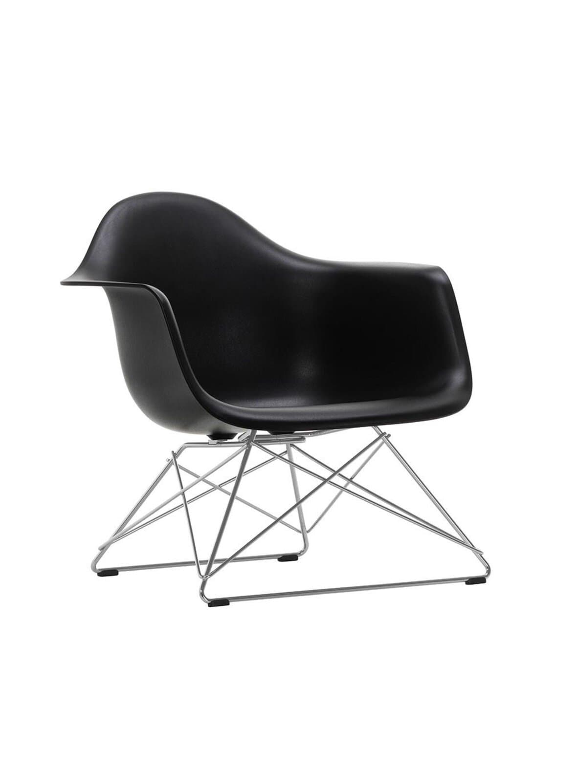 Eames lar re -tuoli deep black/kromi – Vitra