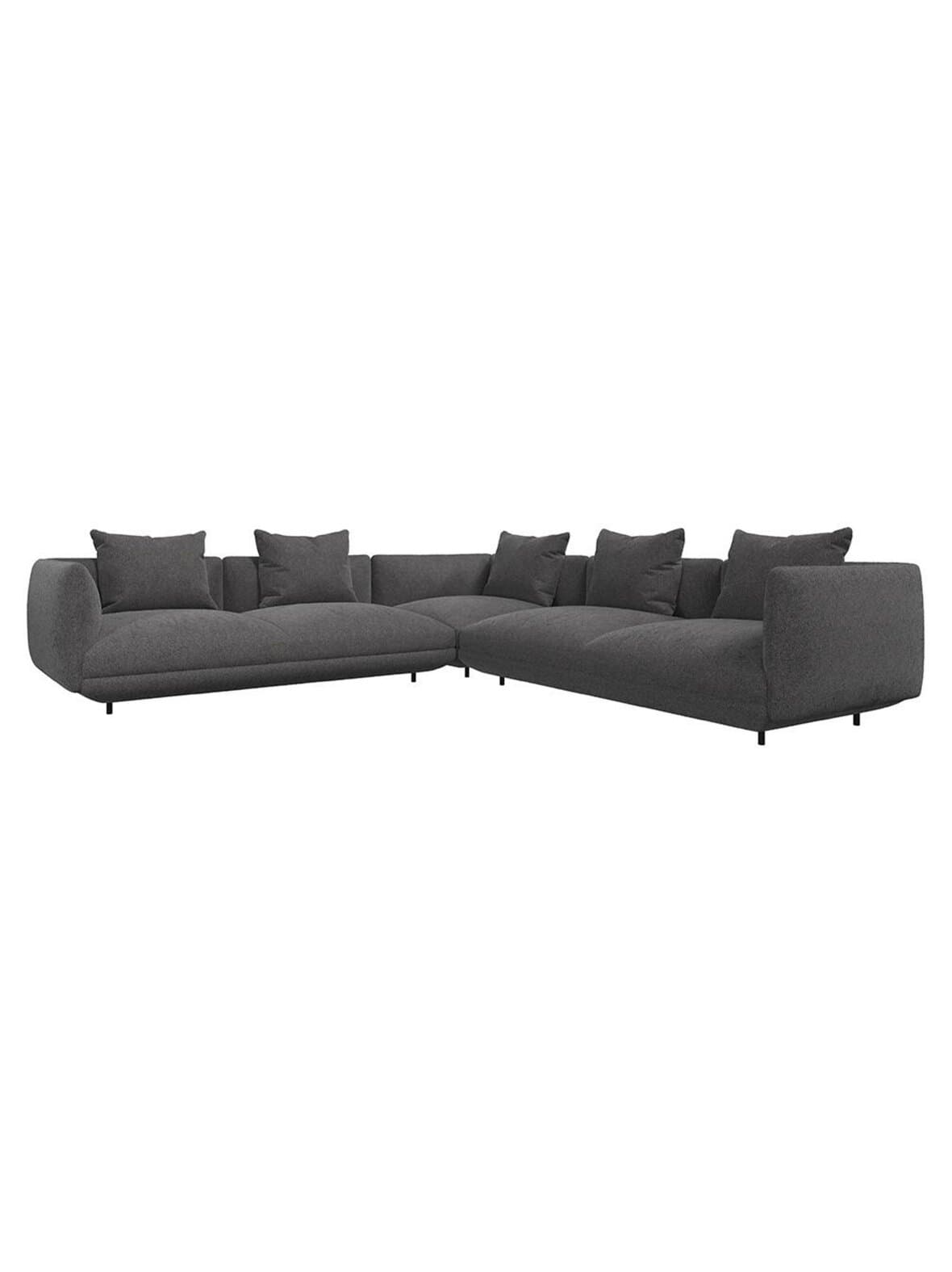 Salamanca-kulmasohva lazio-kangas 3097 harmaa l 328 cm – BoConcept