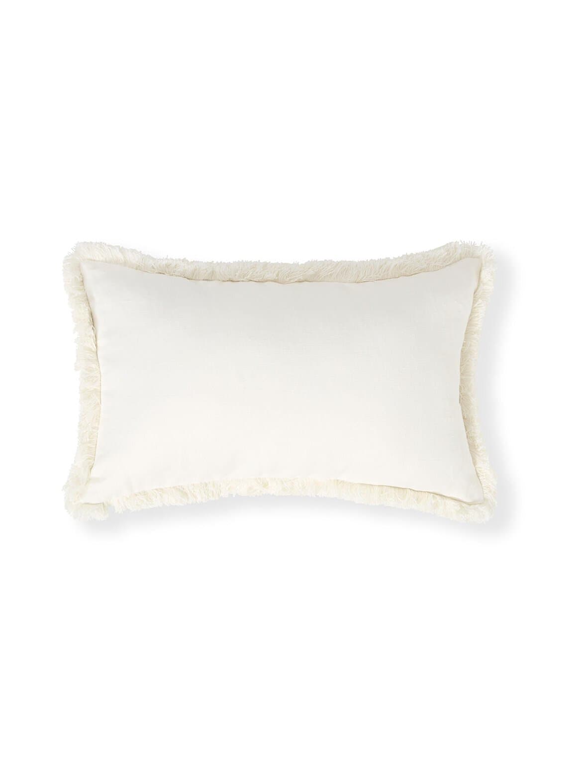 Linen cotton fringe -sisustustyyny 50 x 30 cm – Lexington