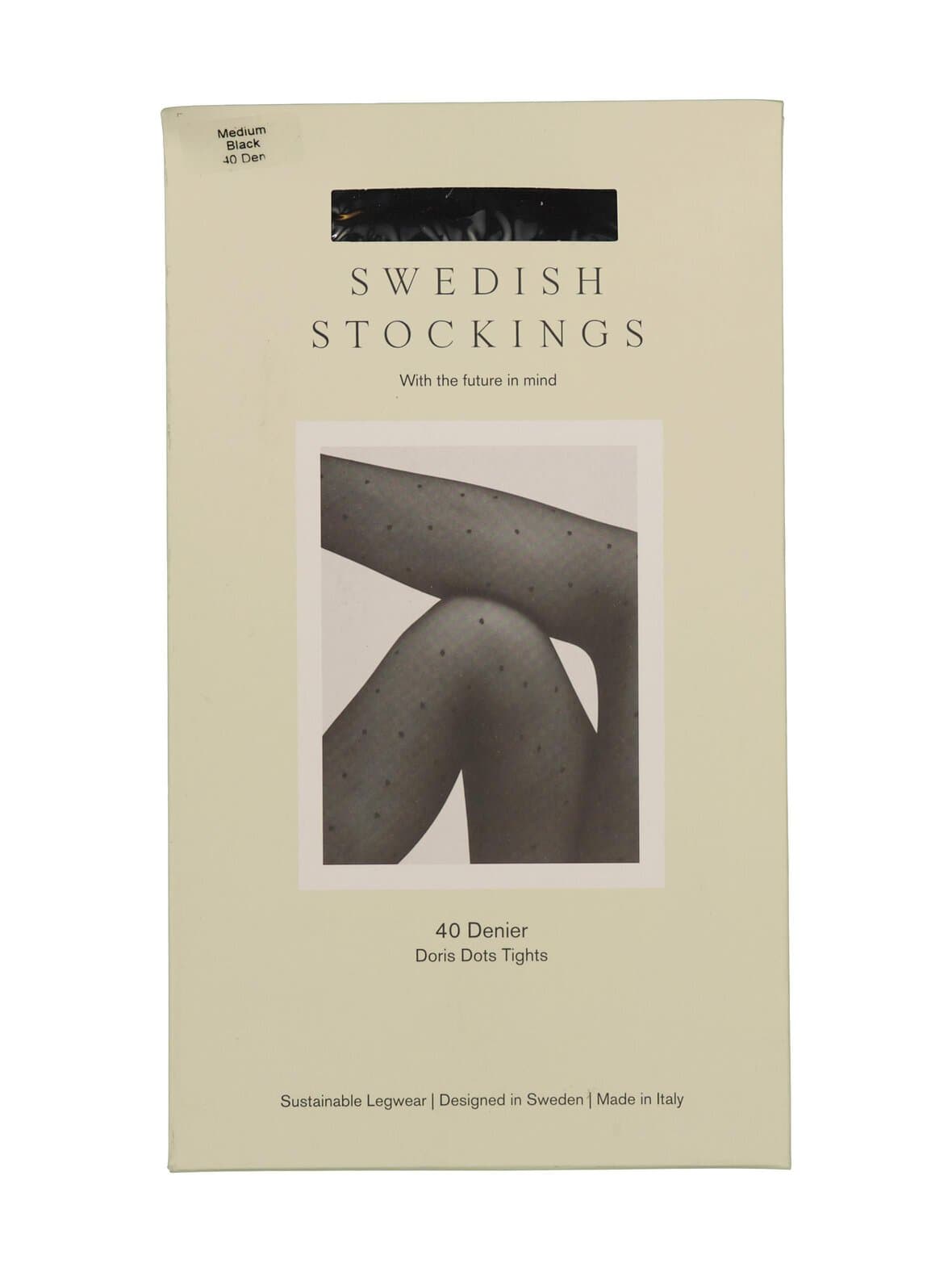 Doris dots -sukkahousut 40 den – Swedish Stockings