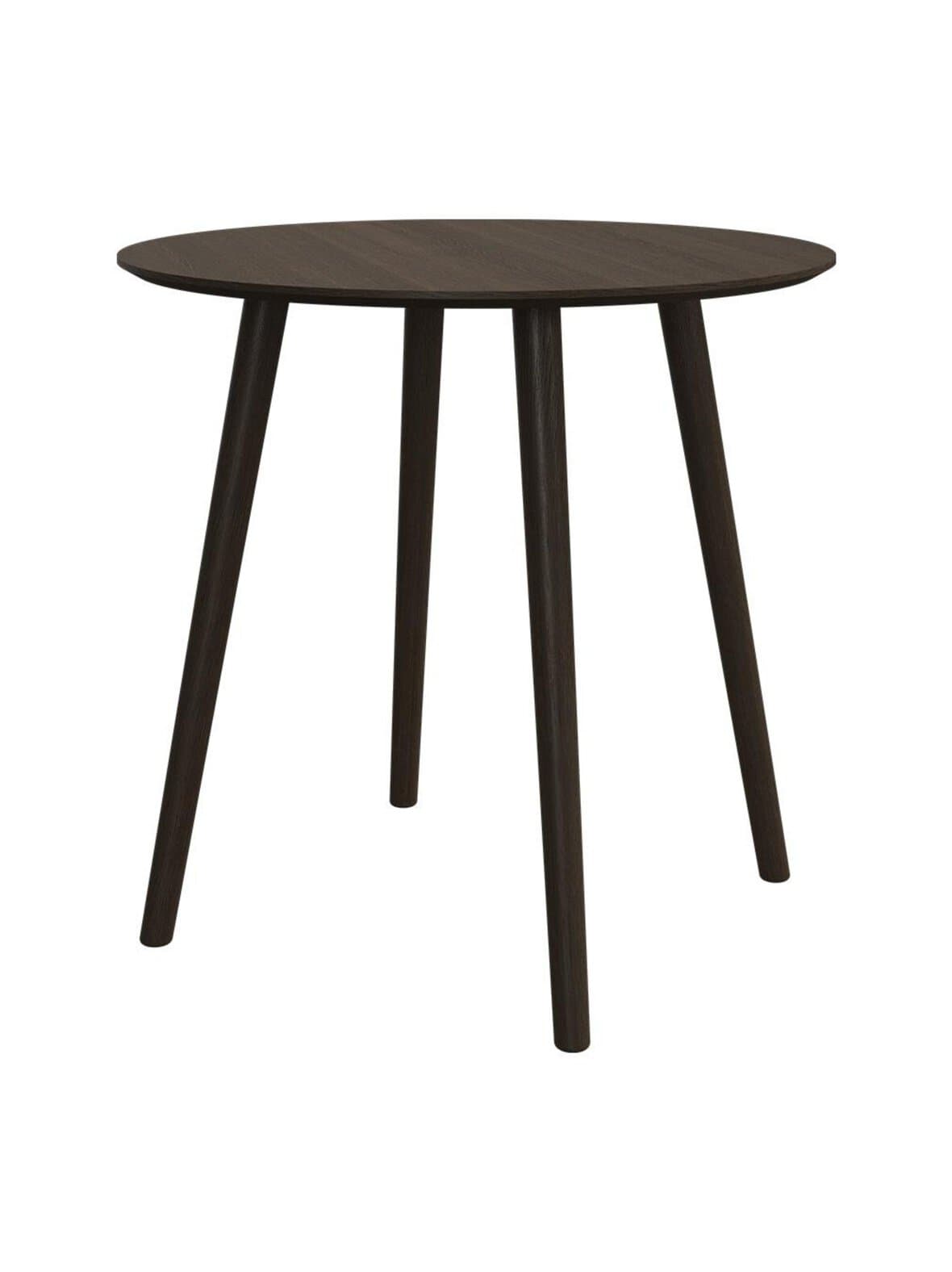 Bornholm-ruokapöytä tumma tammi ⌀ 80 cm – BoConcept