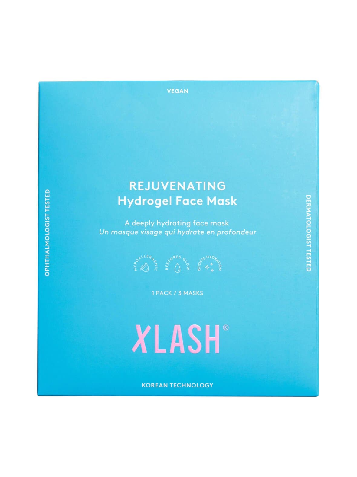 Hydro gel mask -kasvonaamio 3 kpl – Xlash