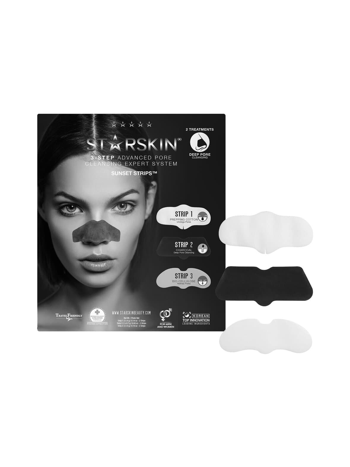Sunset strips™ 3-step advanced pore cleansing expert system -kolmivaiheinen syväpuhdistusmenetelmä – Starskin