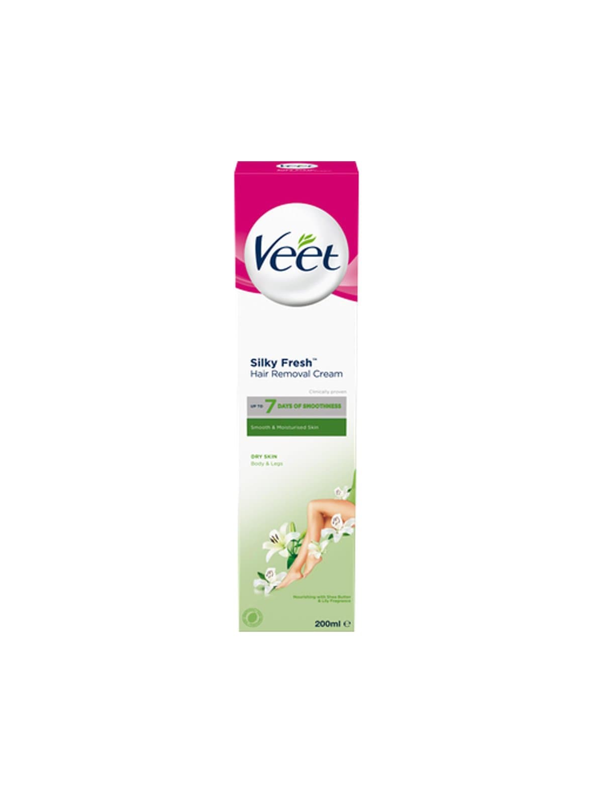 Silky fresh hair removal cream -ihokarvanpoistovoide 200 ml – Veet
