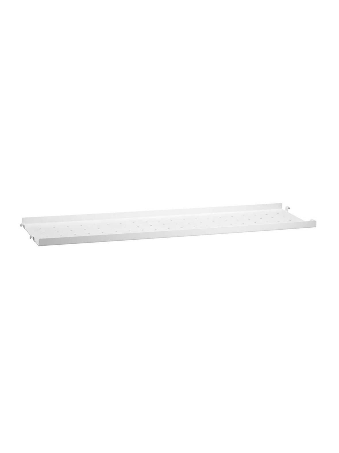 String system -metallihylly valkoinen 78 x 20 cm – String Furniture