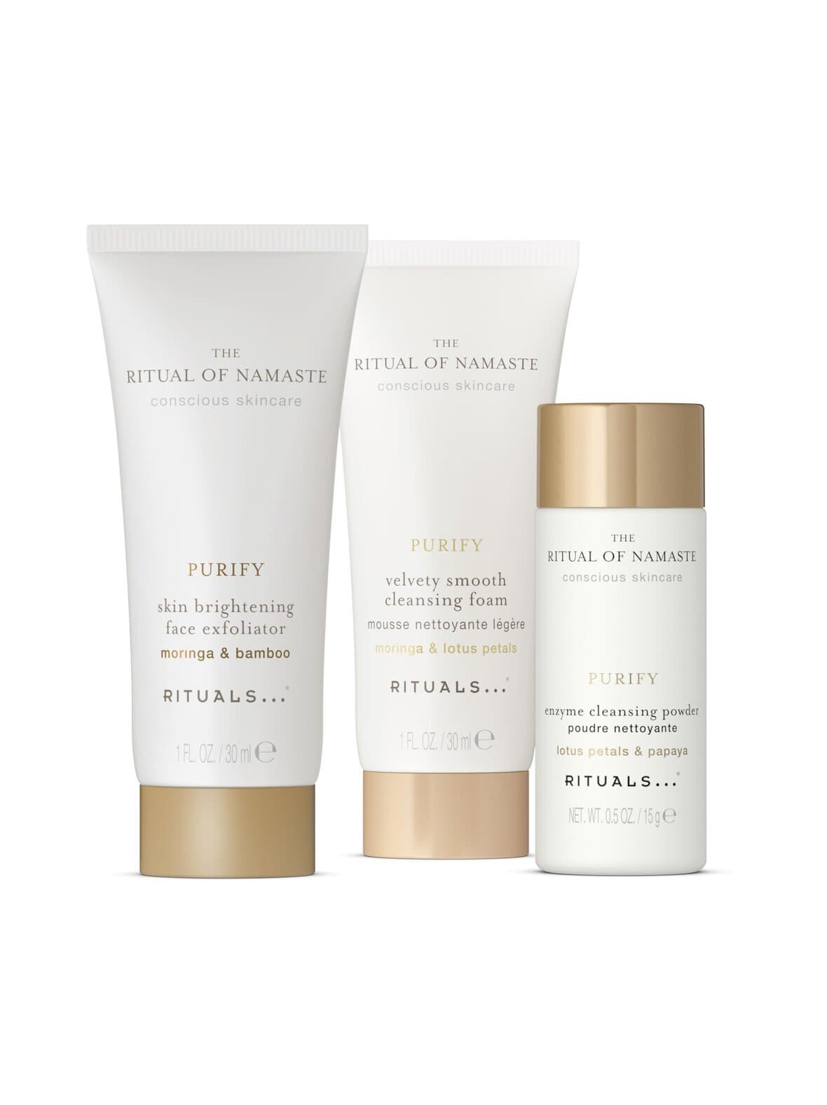 The ritual of namaste skin care set -ihonhoitopakkaus – Rituals