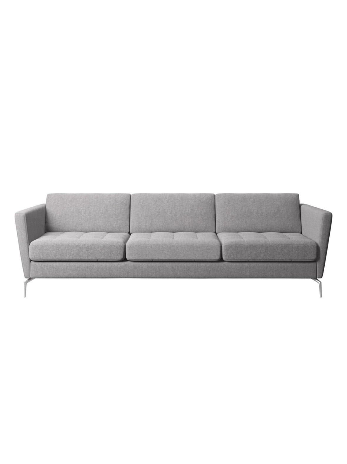 Osaka-sohva bristol-kangas 3060 vaaleanharmaa l 242 cm – BoConcept