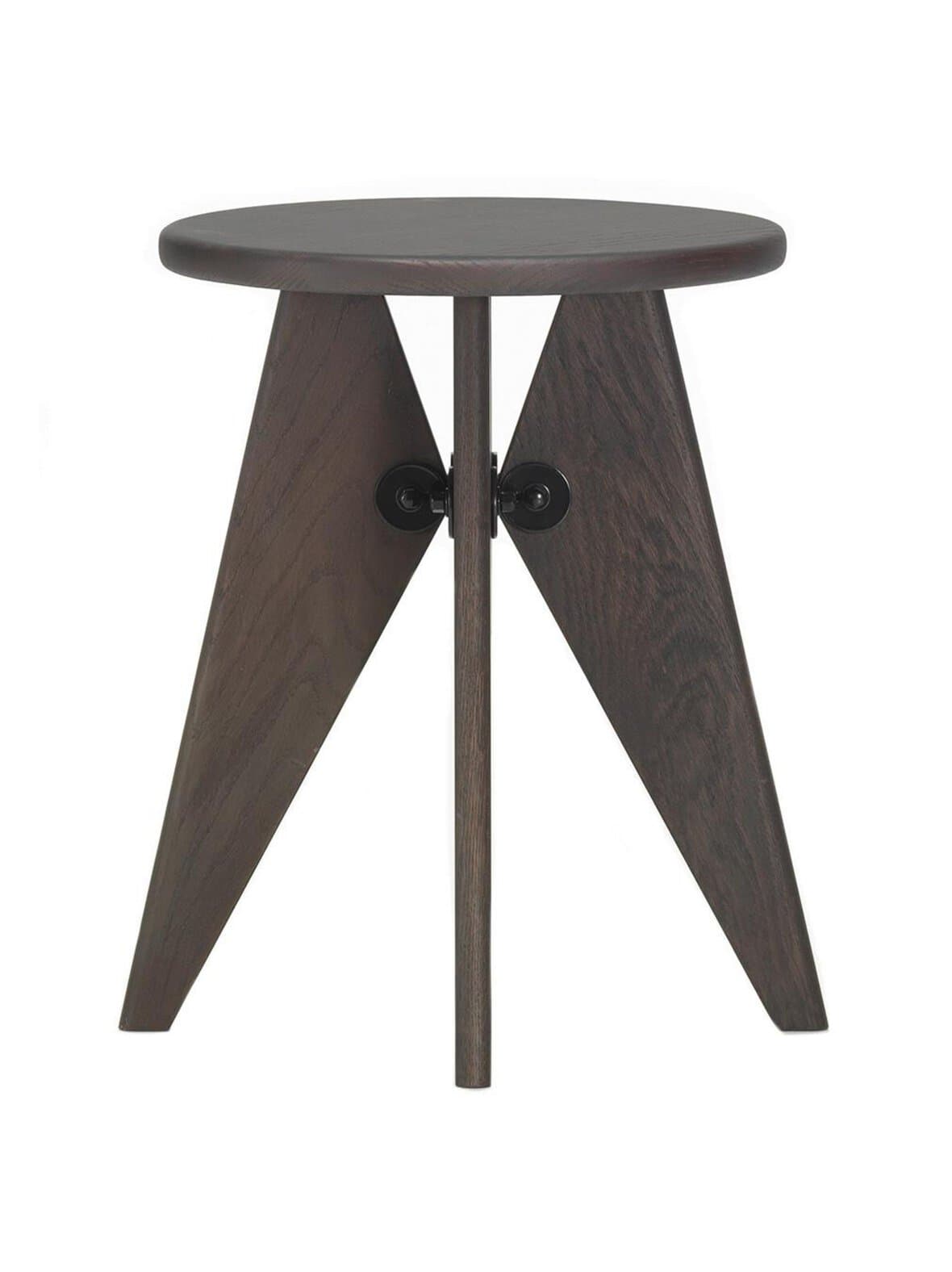 Tabouret bois -jakkara tumma tammi – Vitra