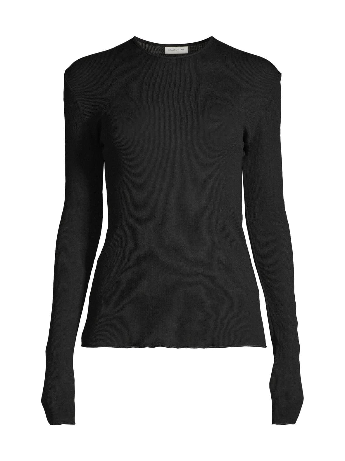 Amy o-neck -merinovillapusero – Skall Studio