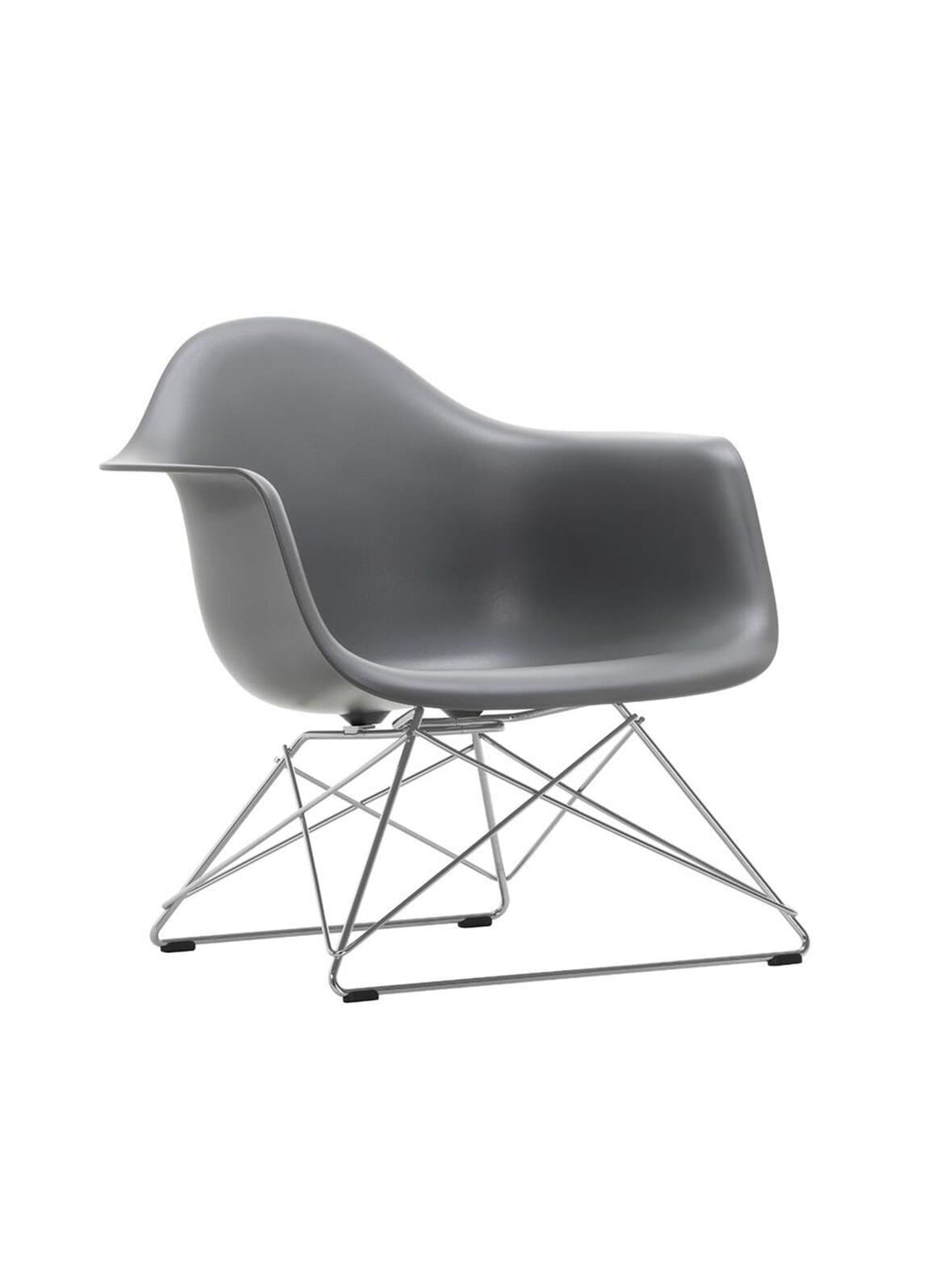 Eames lar re -tuoli granite grey/kromi – Vitra