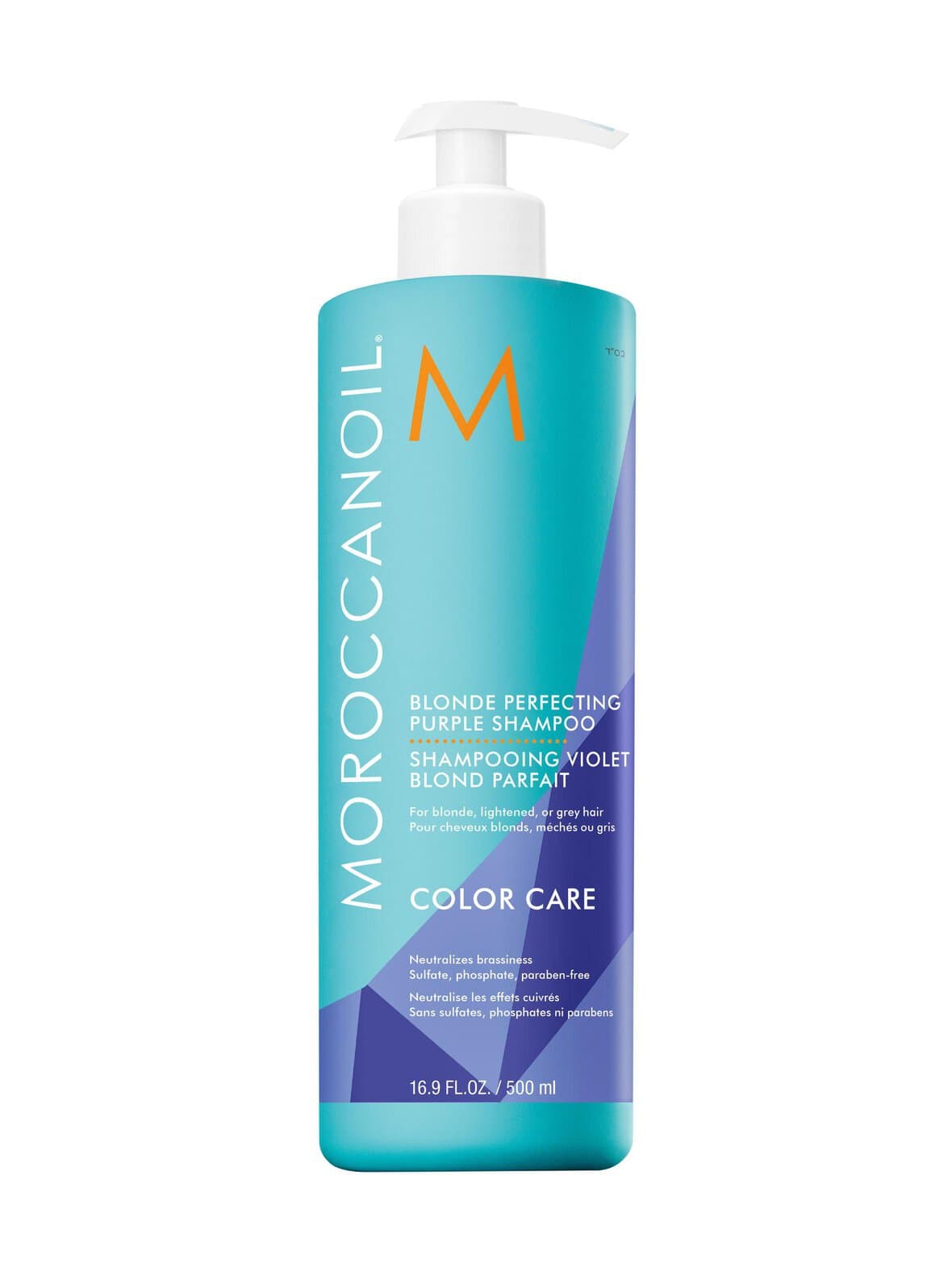 Blonde perfecting purple -shampoo, 500 ml – Moroccanoil