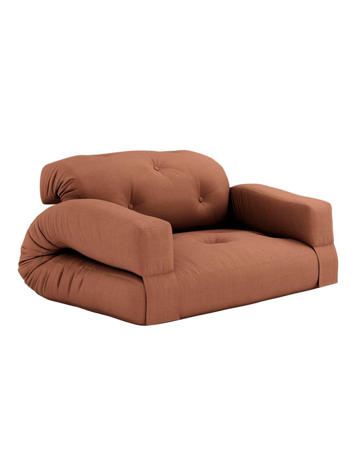 Hippo-futonsohva clay brown – Karup