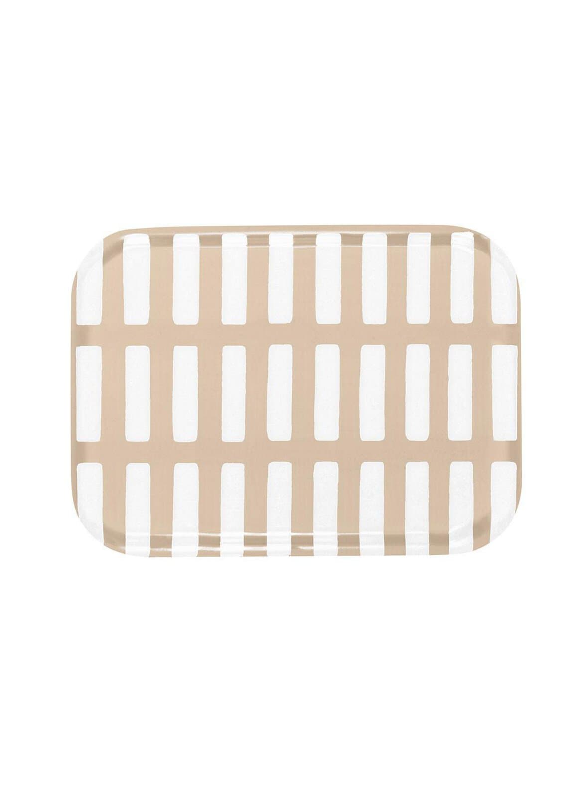 Siena-tarjotin hiekanruskea/valkoinen 27 x 20 cm – Artek