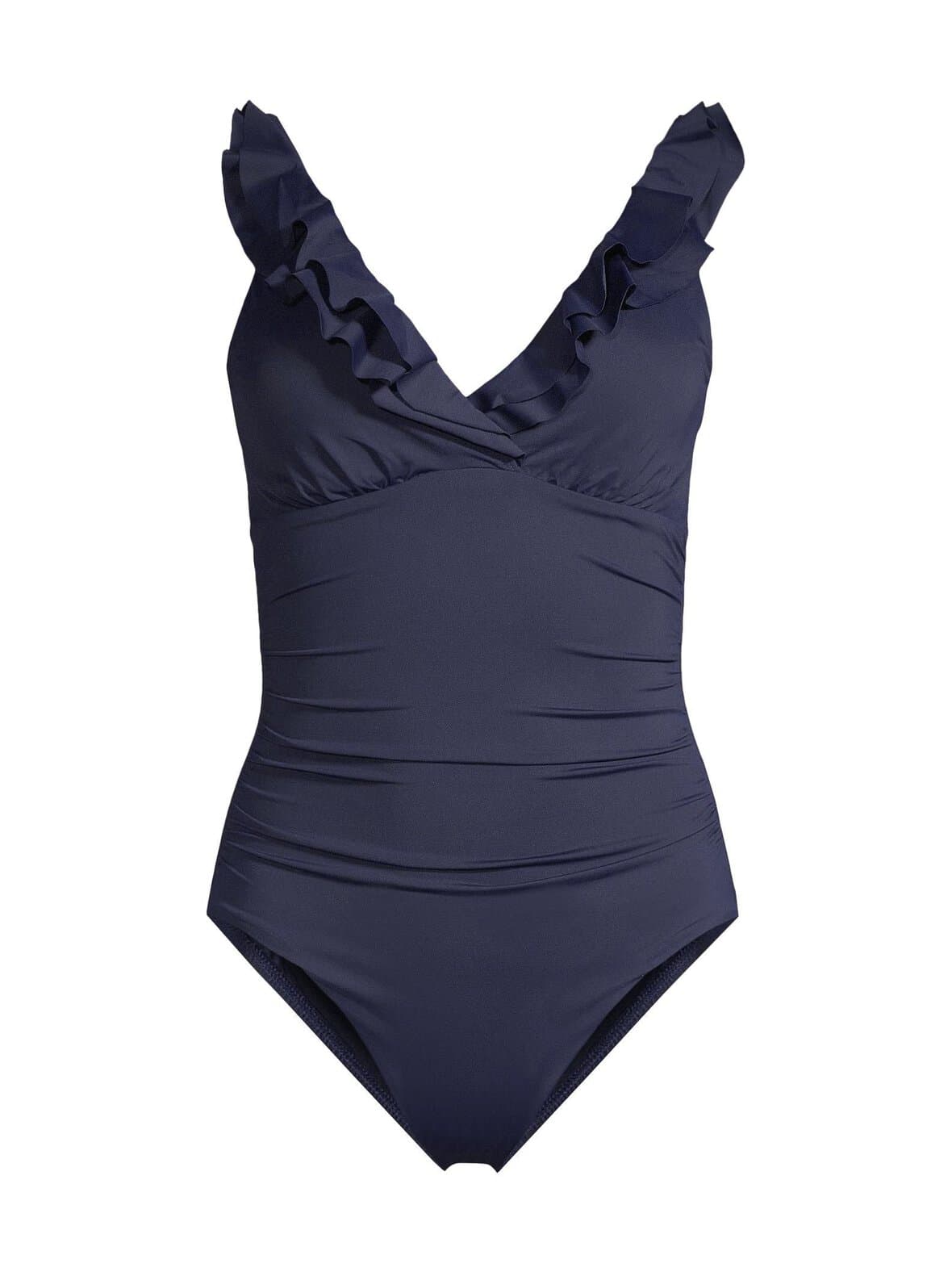 Ruffle surplice -uimapuku – Lauren Ralph Lauren