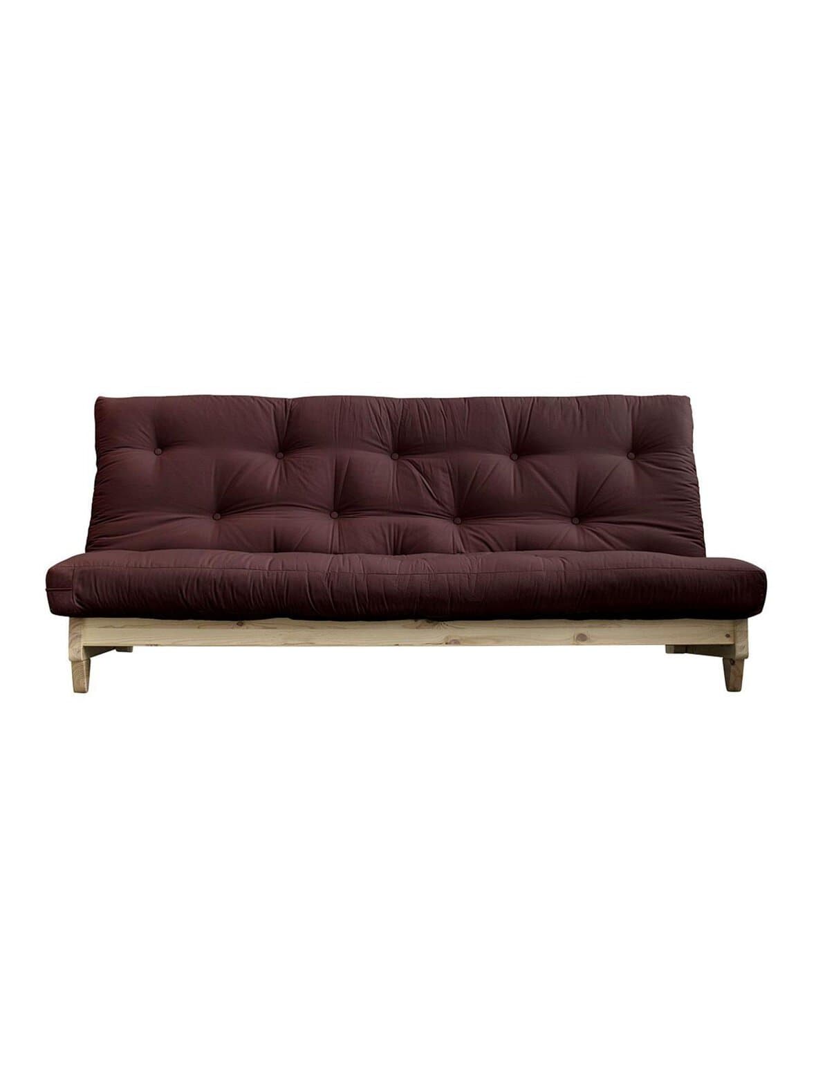 Fresh-futonsohva brown/mänty l 200 cm – Karup