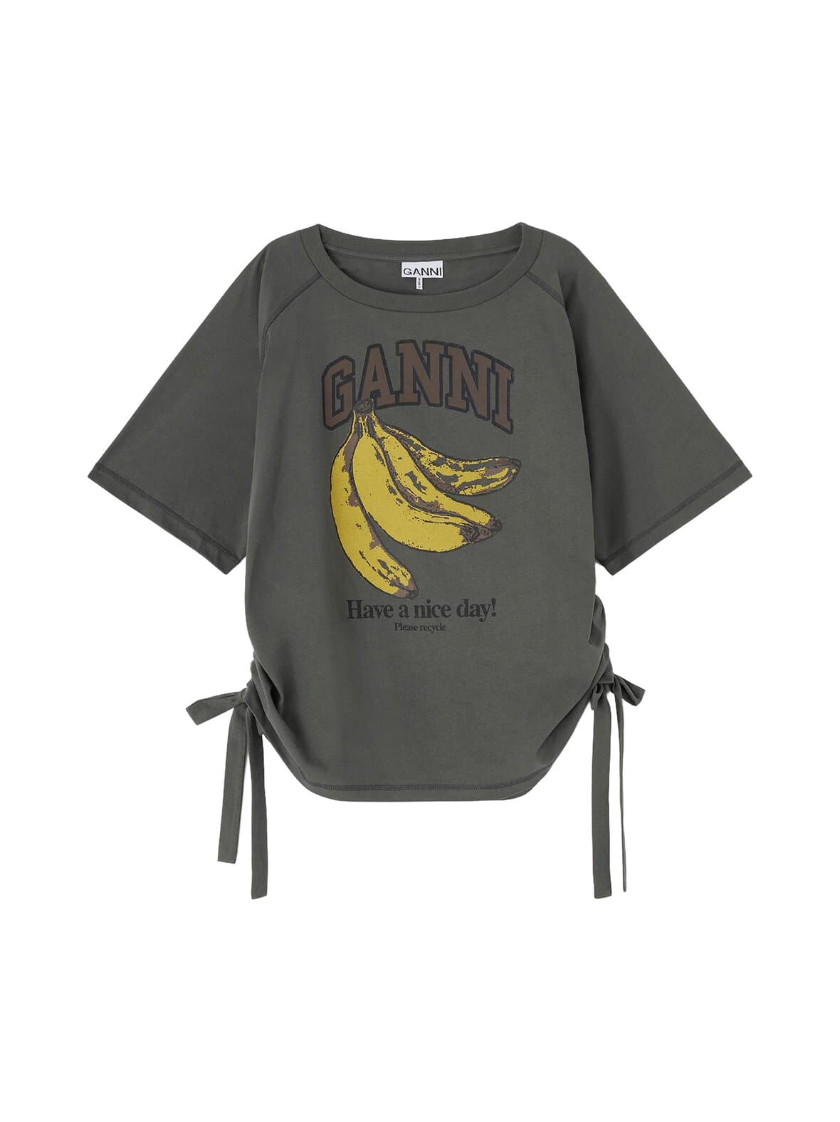 Future heavy jersey raglan t-paita – GANNI