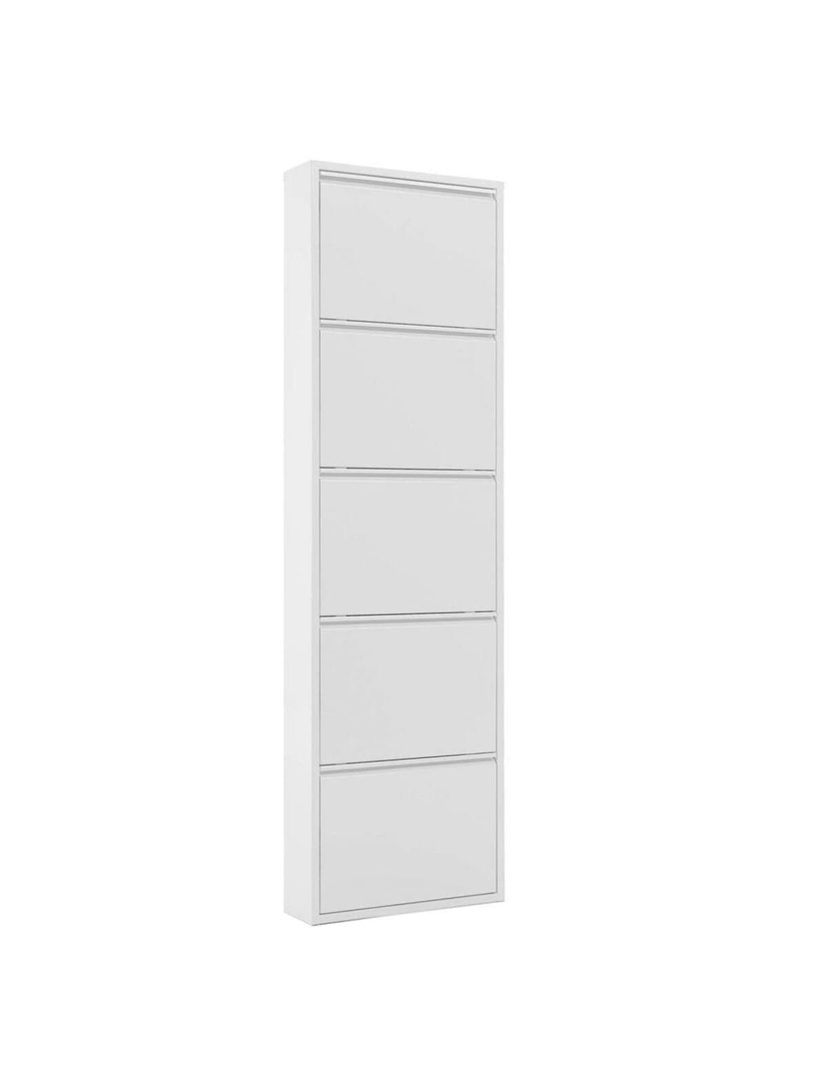 Ode-kenkäkaappi valkoinen 50 x 168,5 cm – Kave Home