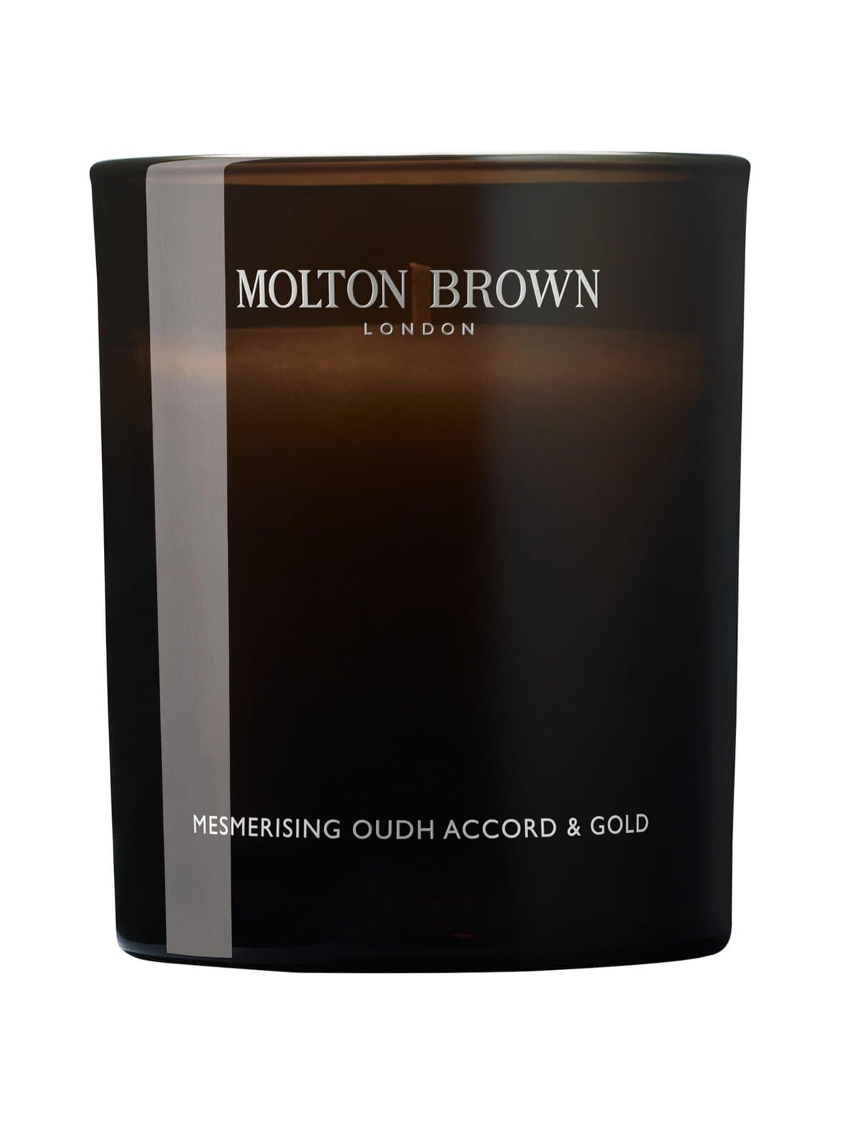 Mesmerising oudh accord & gold signature -tuoksukynttilä 190 g – Molton Brown