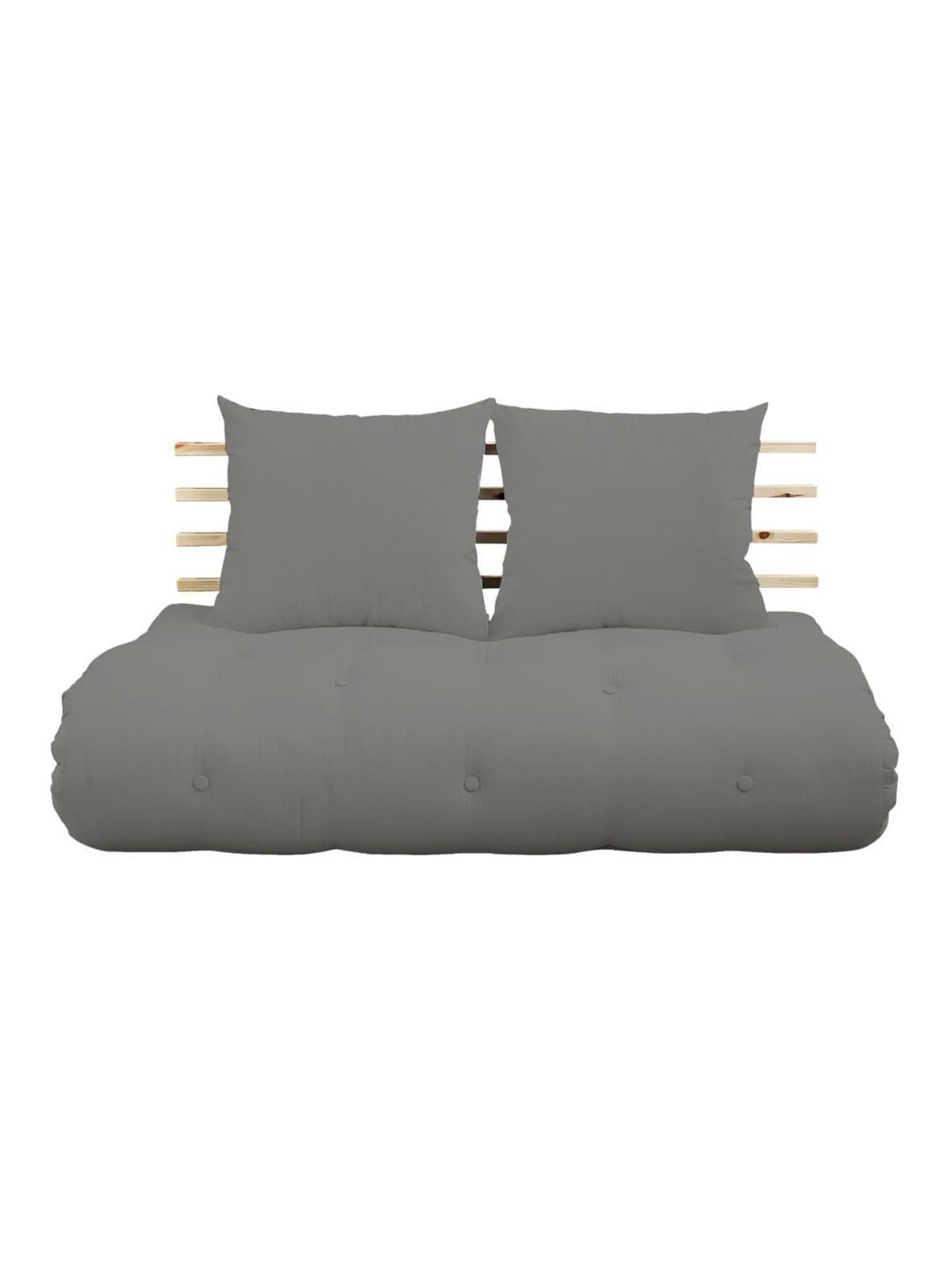 Shin sano -futonsohva grey/mänty – Karup
