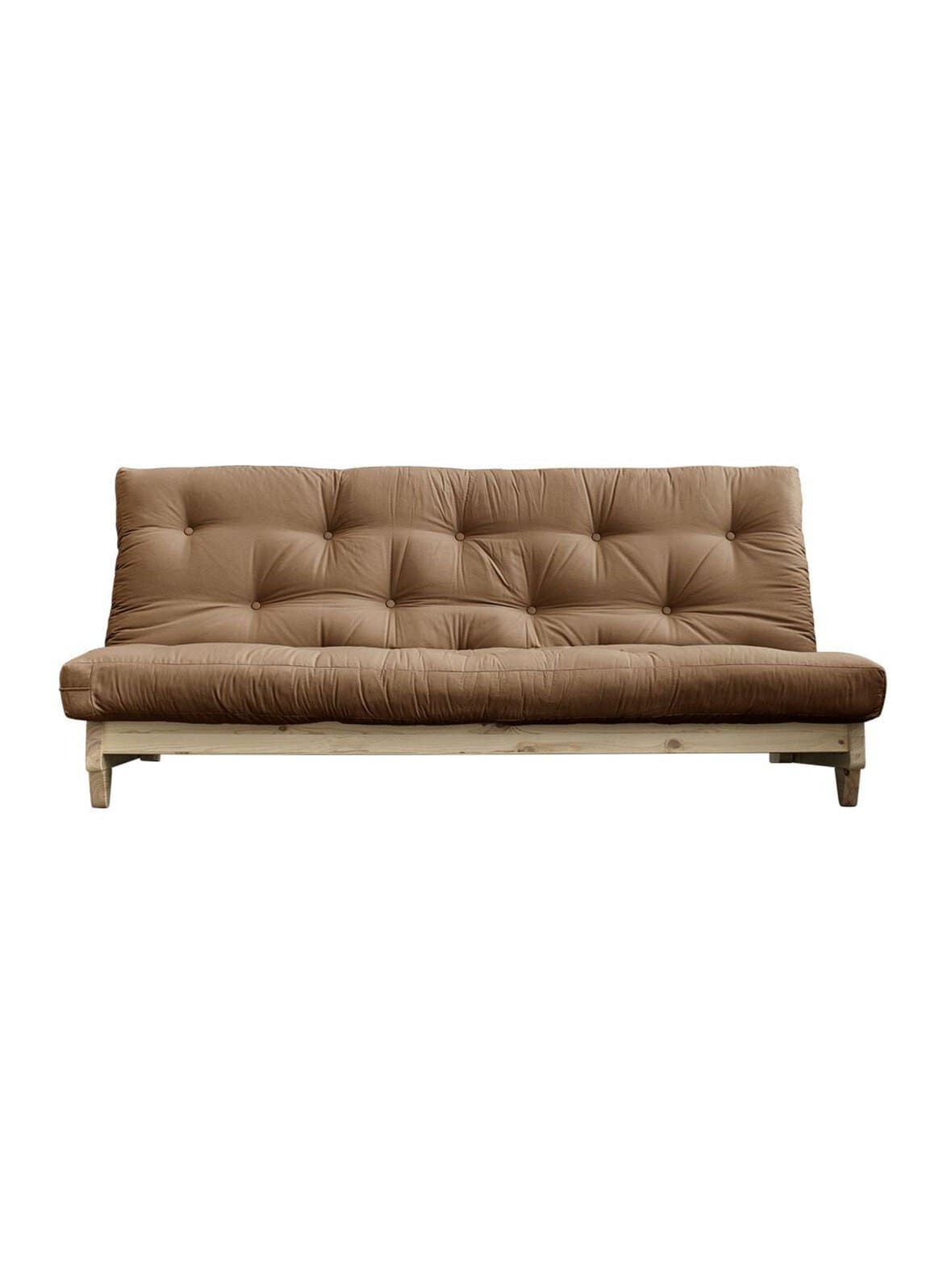 Fresh-futonsohva mocca/mänty l 200 cm – Karup