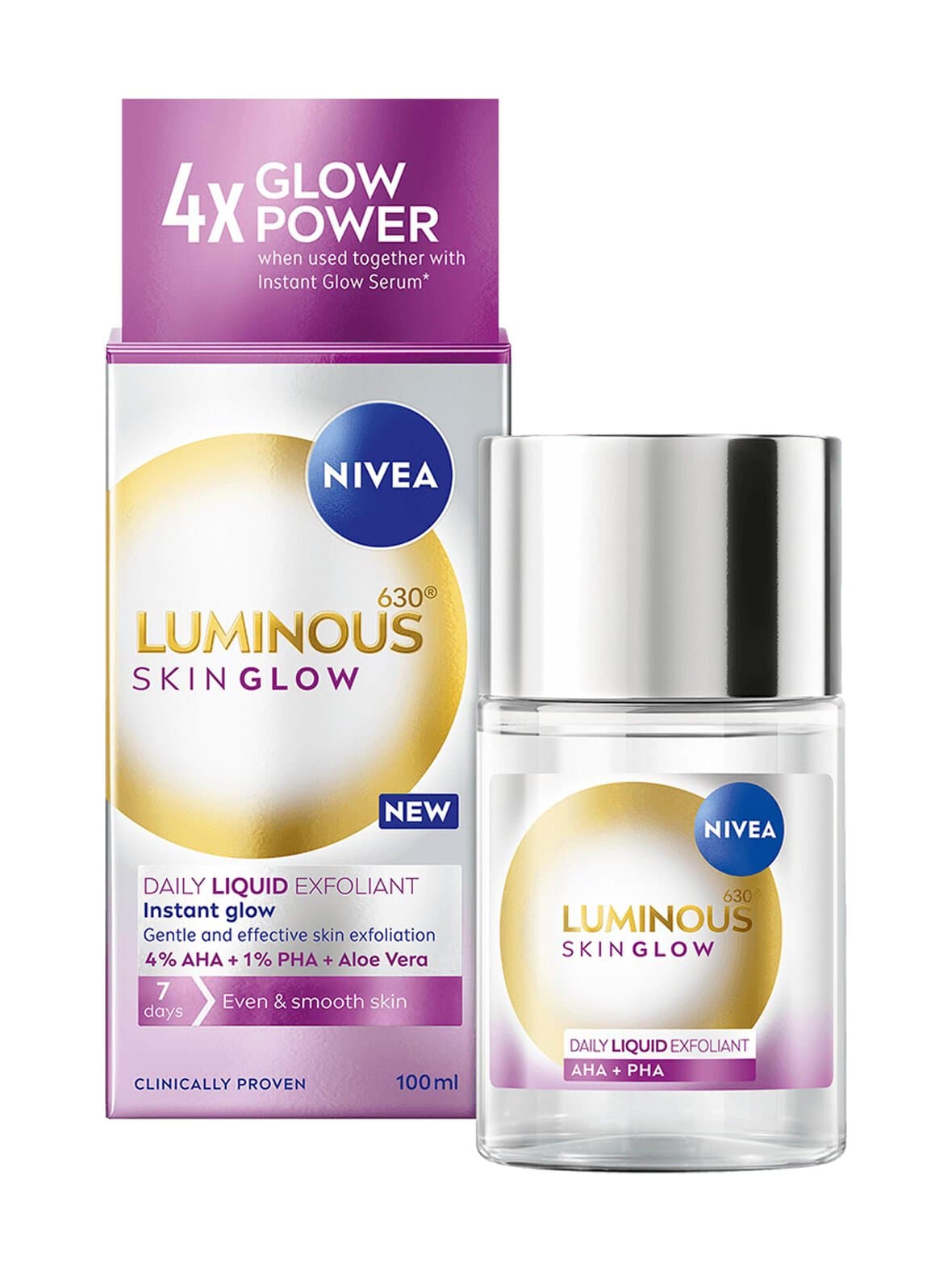 Skin glow daily liquid exfoliant - kuoriva hoitoneste – Nivea